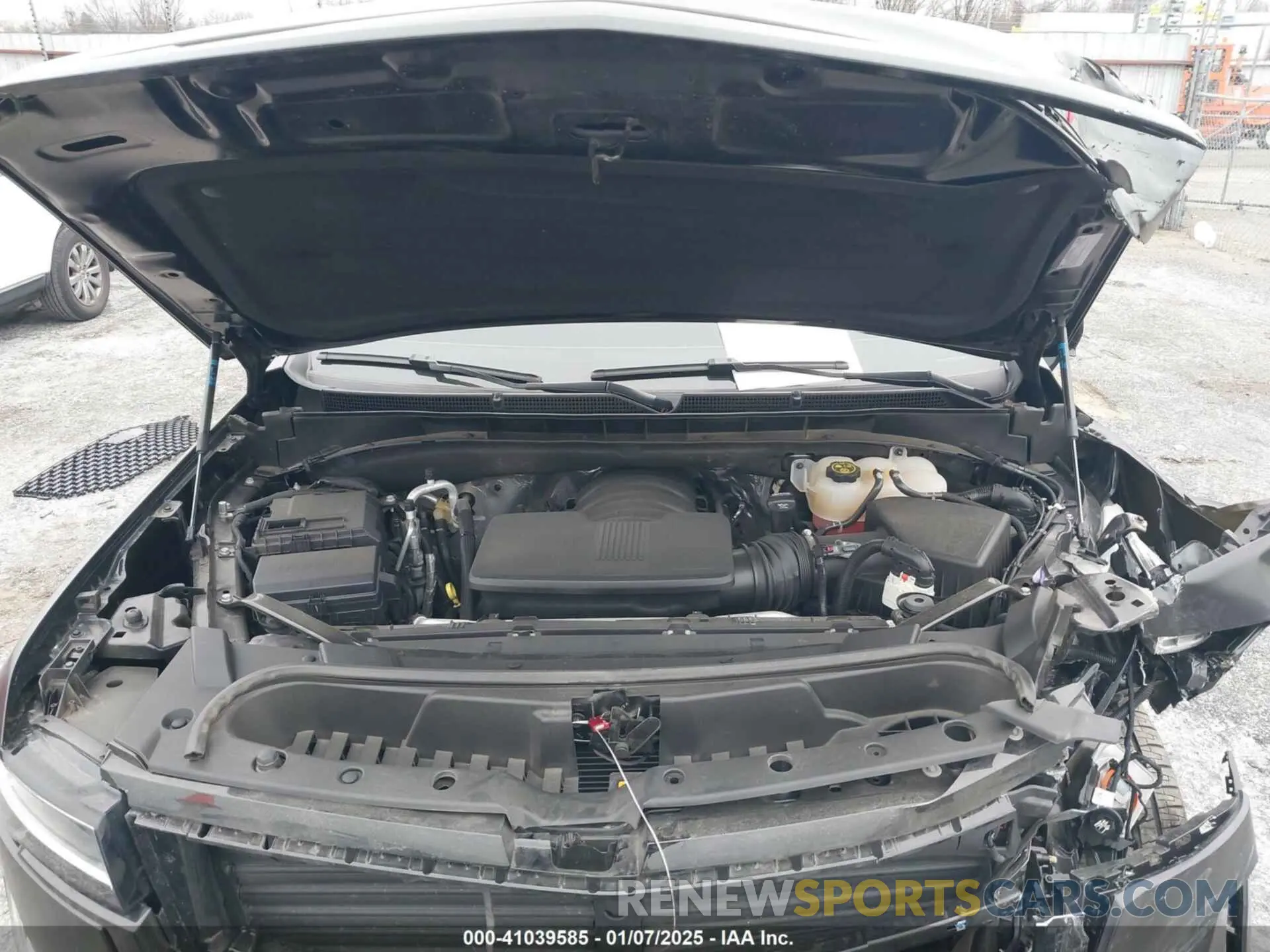 10 fotografías del automóvil dañado 1GYS4LKL9NR209532 CADILLAC ESCALADE ESV 2022