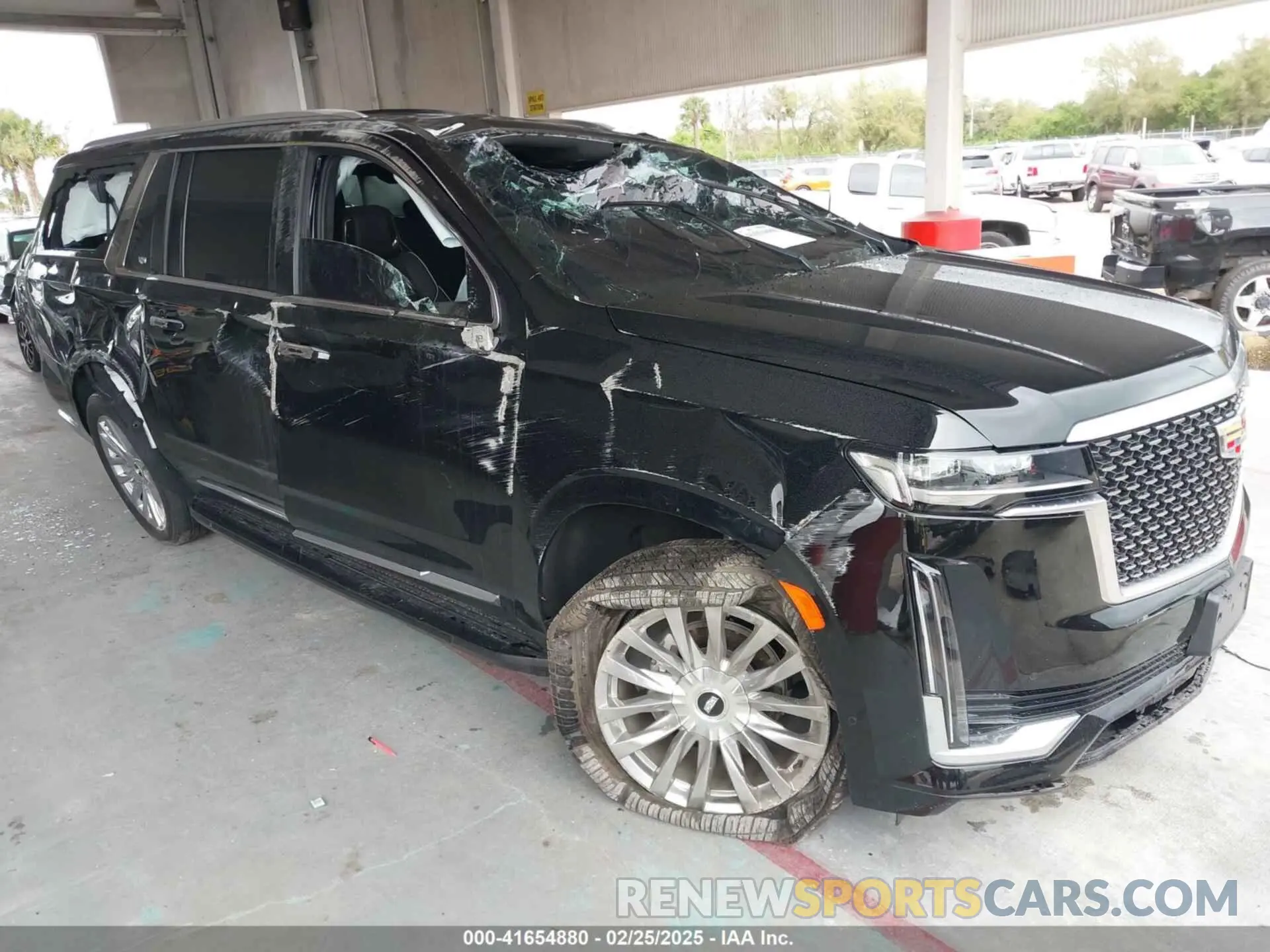 1 fotografías del automóvil dañado 1GYS3KKL9PR480249 CADILLAC ESCALADE ESV 2023