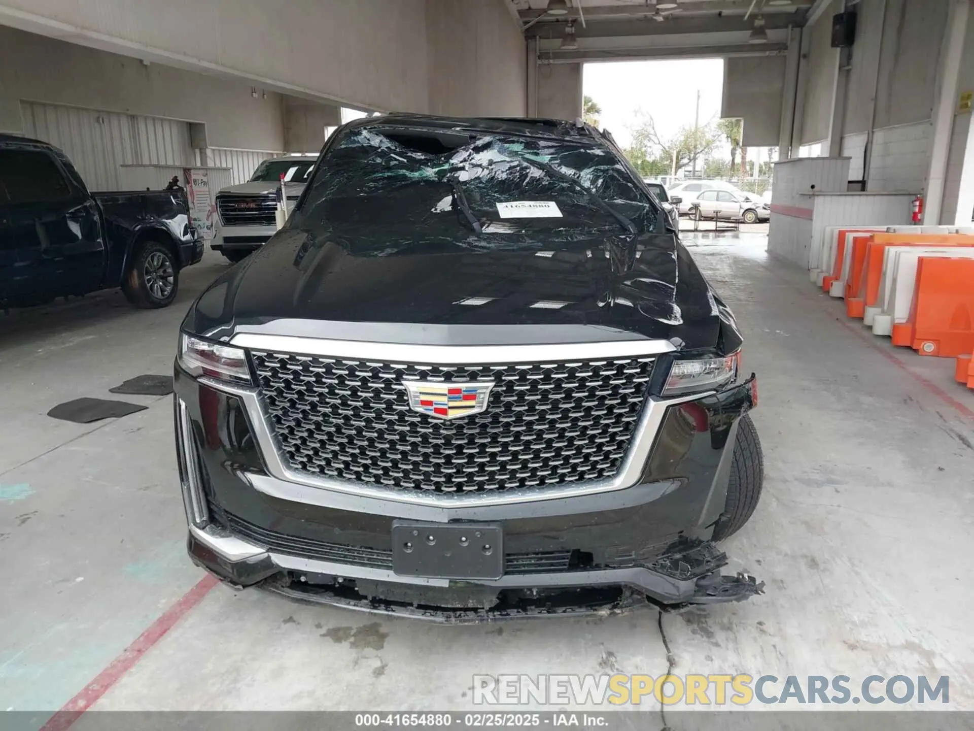 11 fotografías del automóvil dañado 1GYS3KKL9PR480249 CADILLAC ESCALADE ESV 2023