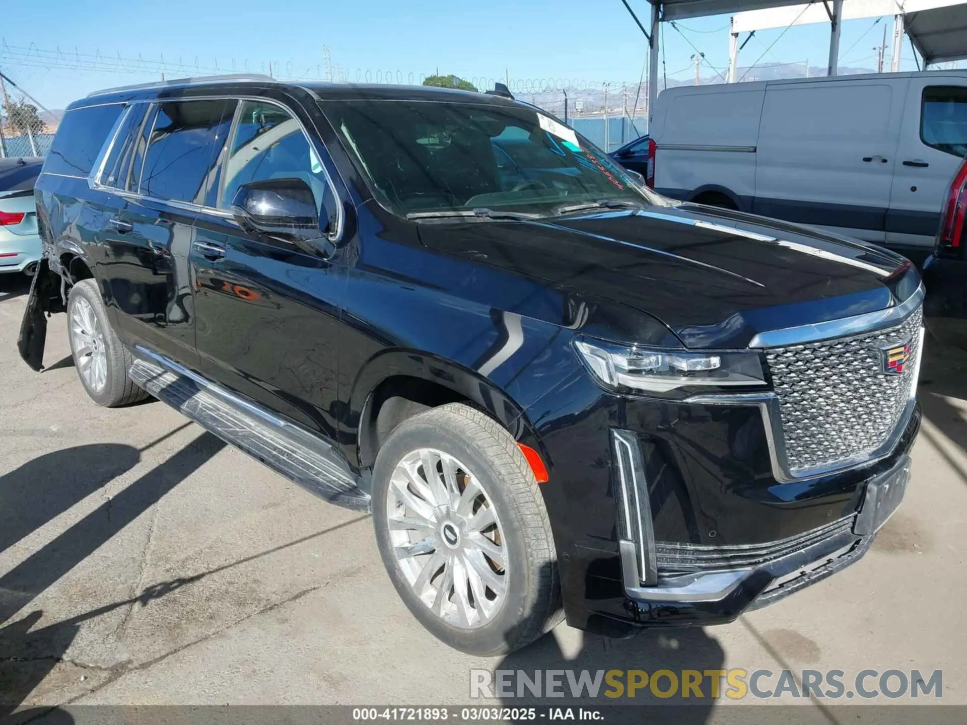 1 fotografías del automóvil dañado 1GYS3KKLXPR251711 CADILLAC ESCALADE ESV 2023