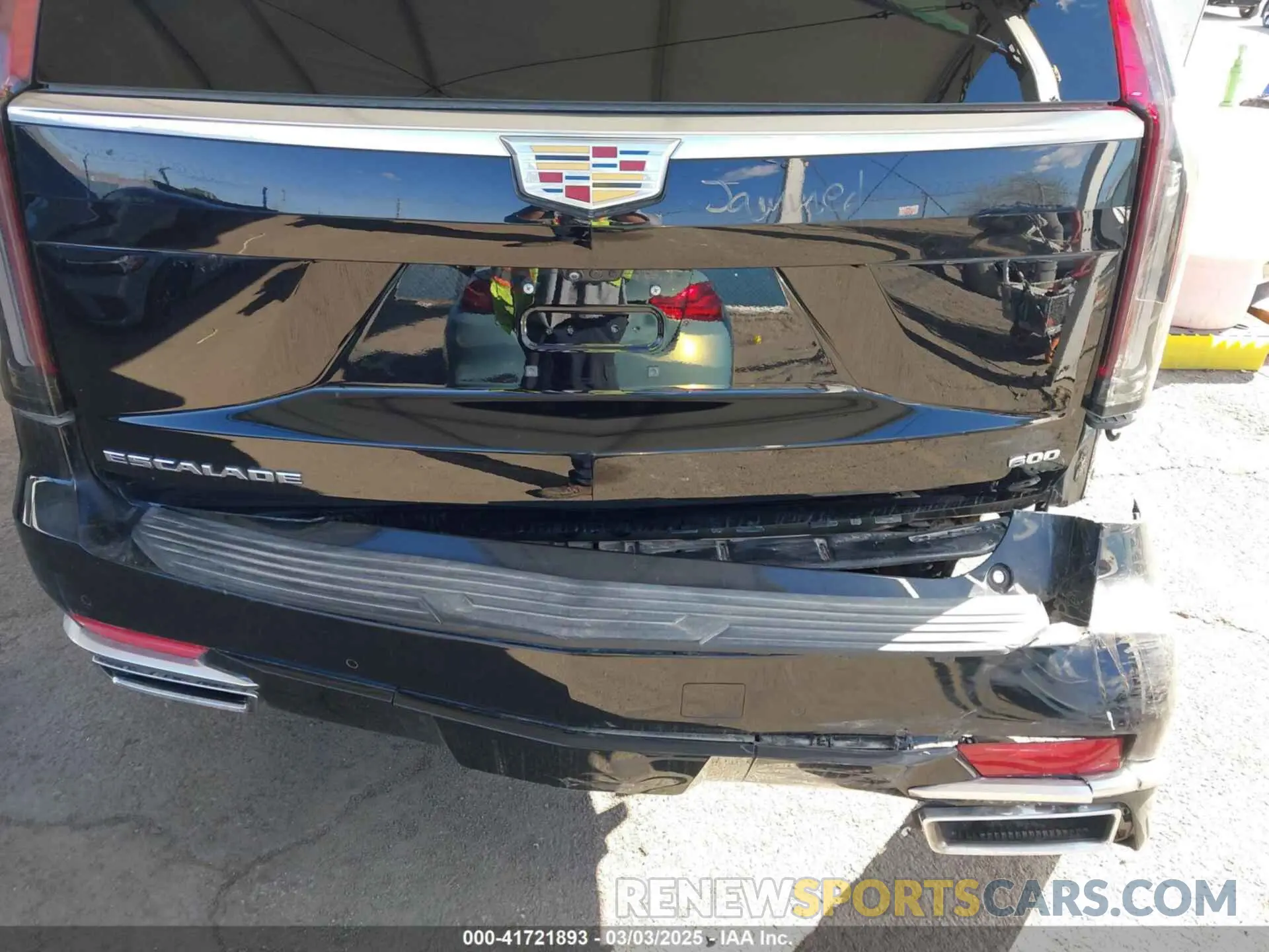 17 fotografías del automóvil dañado 1GYS3KKLXPR251711 CADILLAC ESCALADE ESV 2023