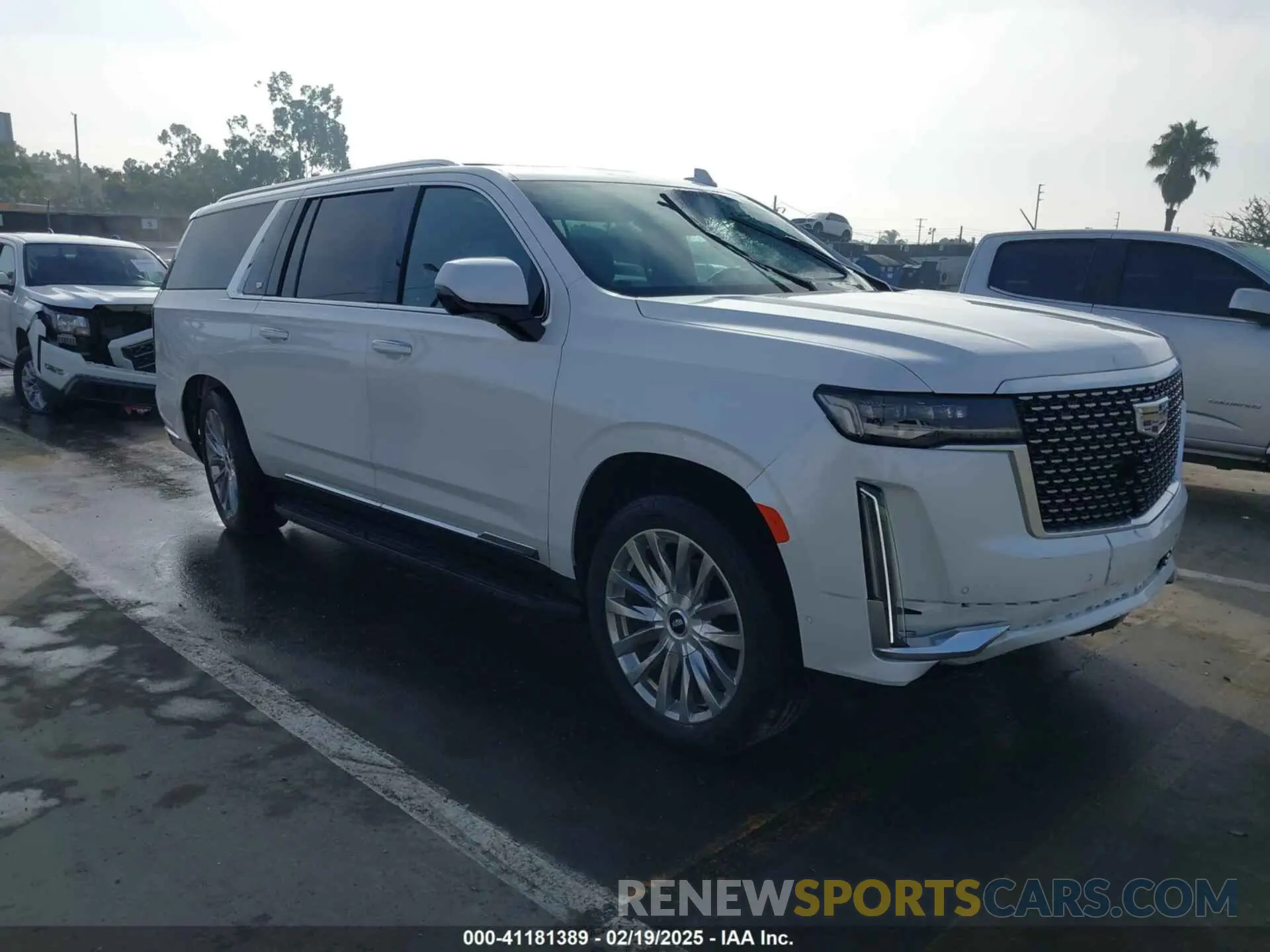 1 fotografías del automóvil dañado 1GYS4KKL8PR518437 CADILLAC ESCALADE ESV 2023