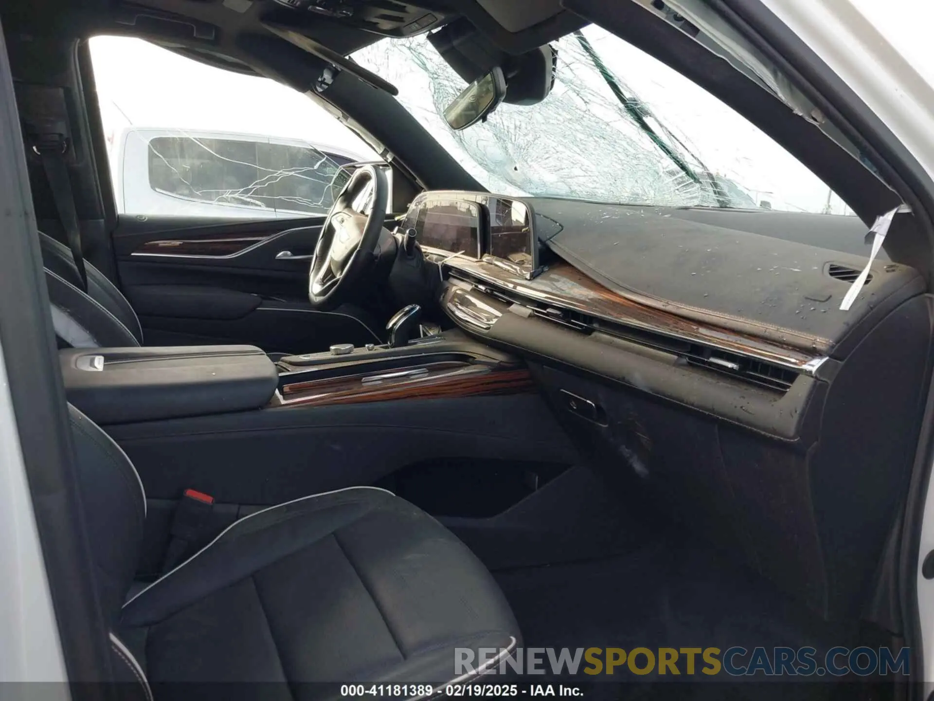 5 fotografías del automóvil dañado 1GYS4KKL8PR518437 CADILLAC ESCALADE ESV 2023