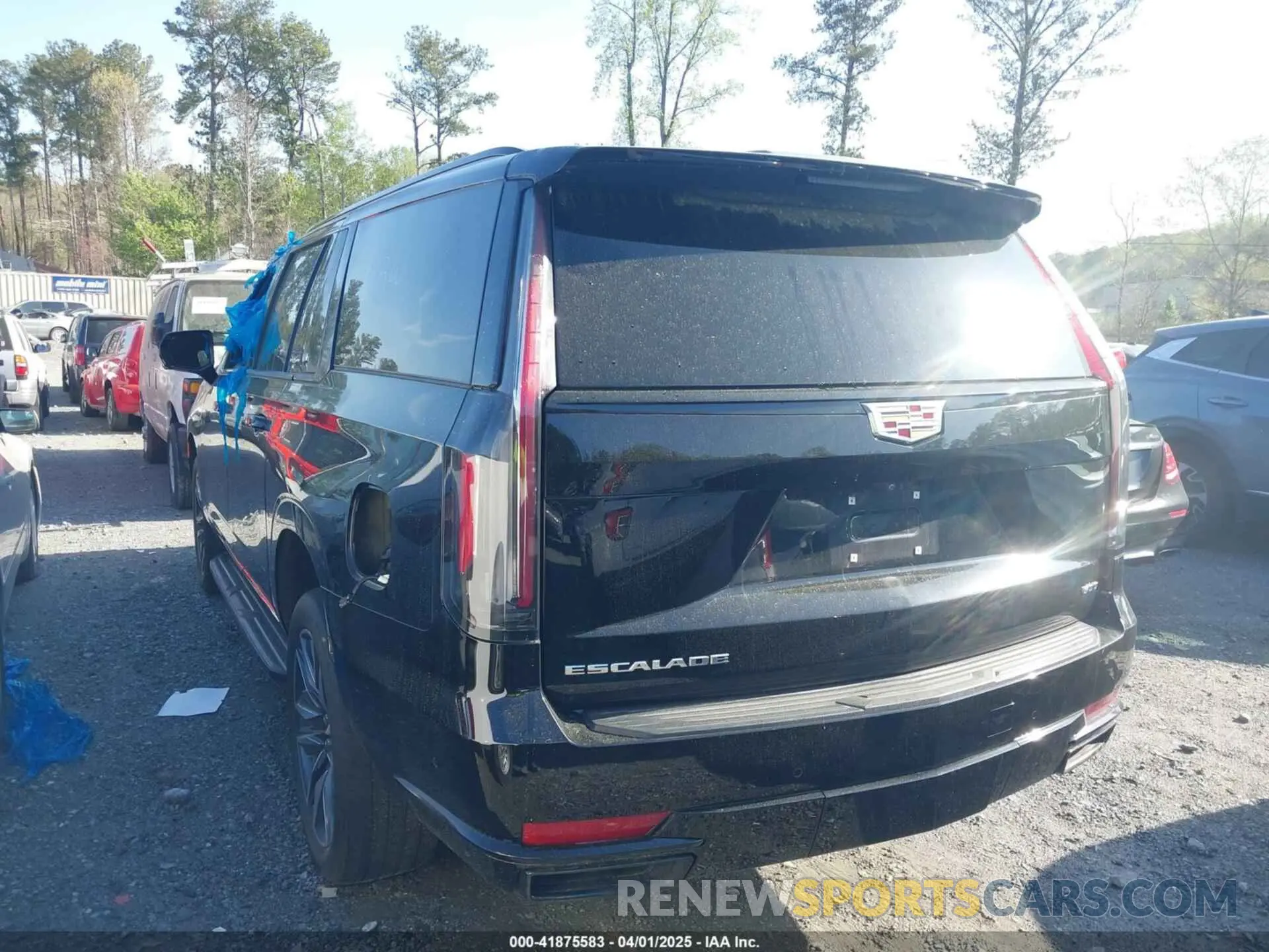 14 fotografías del automóvil dañado 1GYS4NKL4PR326031 CADILLAC ESCALADE ESV 2023