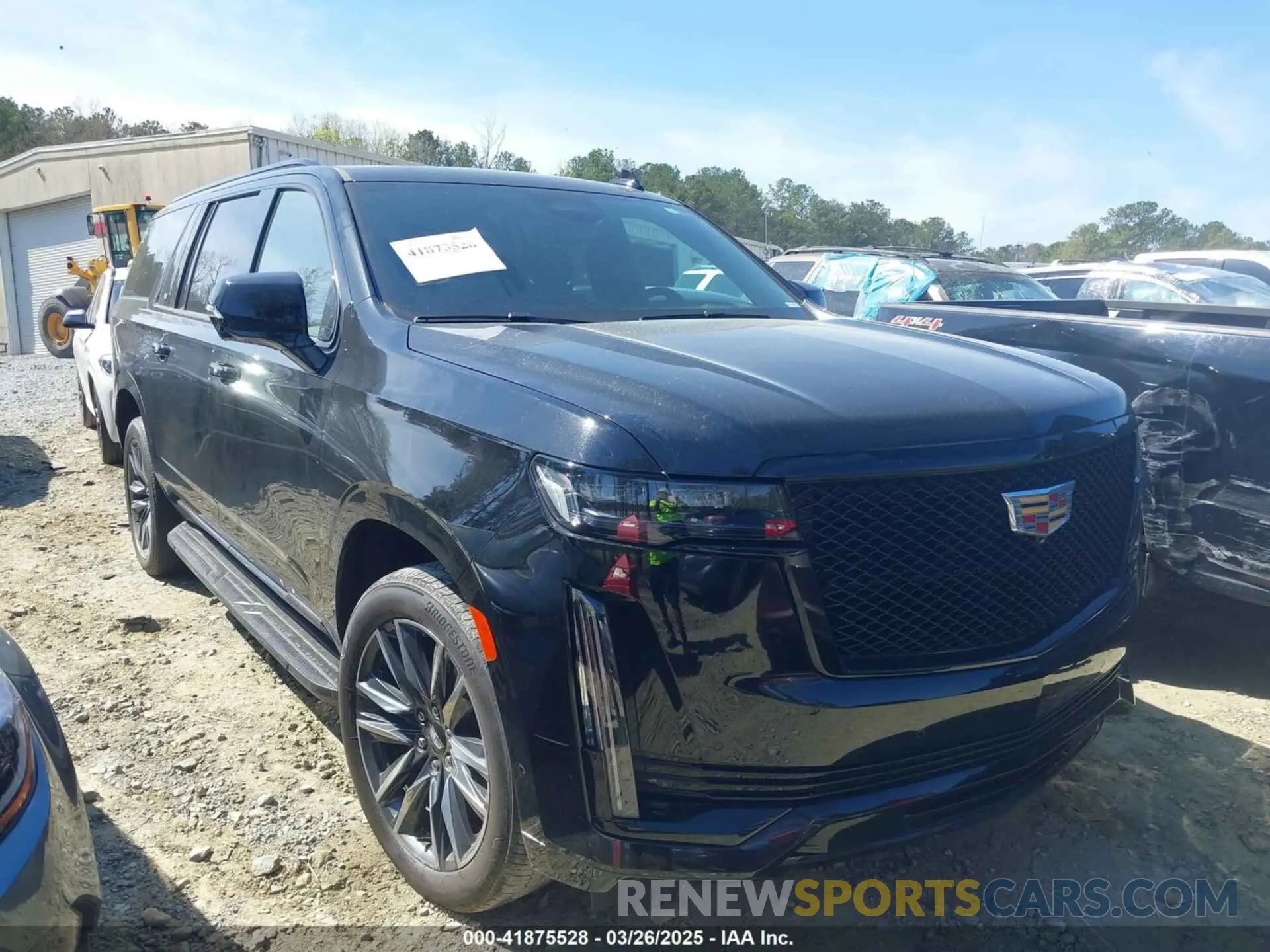 1 fotografías del automóvil dañado 1GYS4NKL9PR320239 CADILLAC ESCALADE ESV 2023