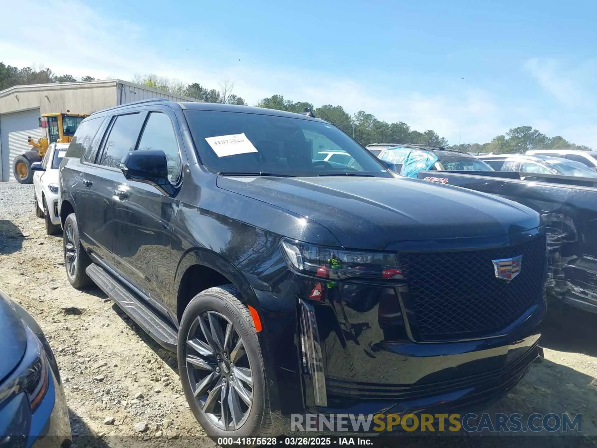 13 fotografías del automóvil dañado 1GYS4NKL9PR320239 CADILLAC ESCALADE ESV 2023