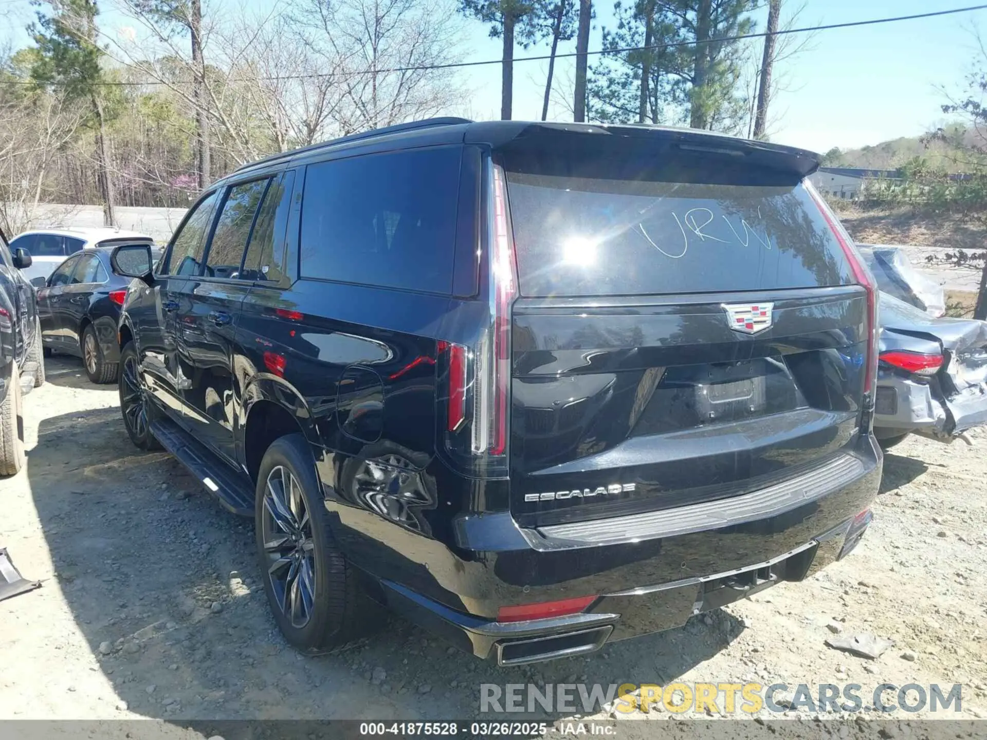 3 fotografías del automóvil dañado 1GYS4NKL9PR320239 CADILLAC ESCALADE ESV 2023