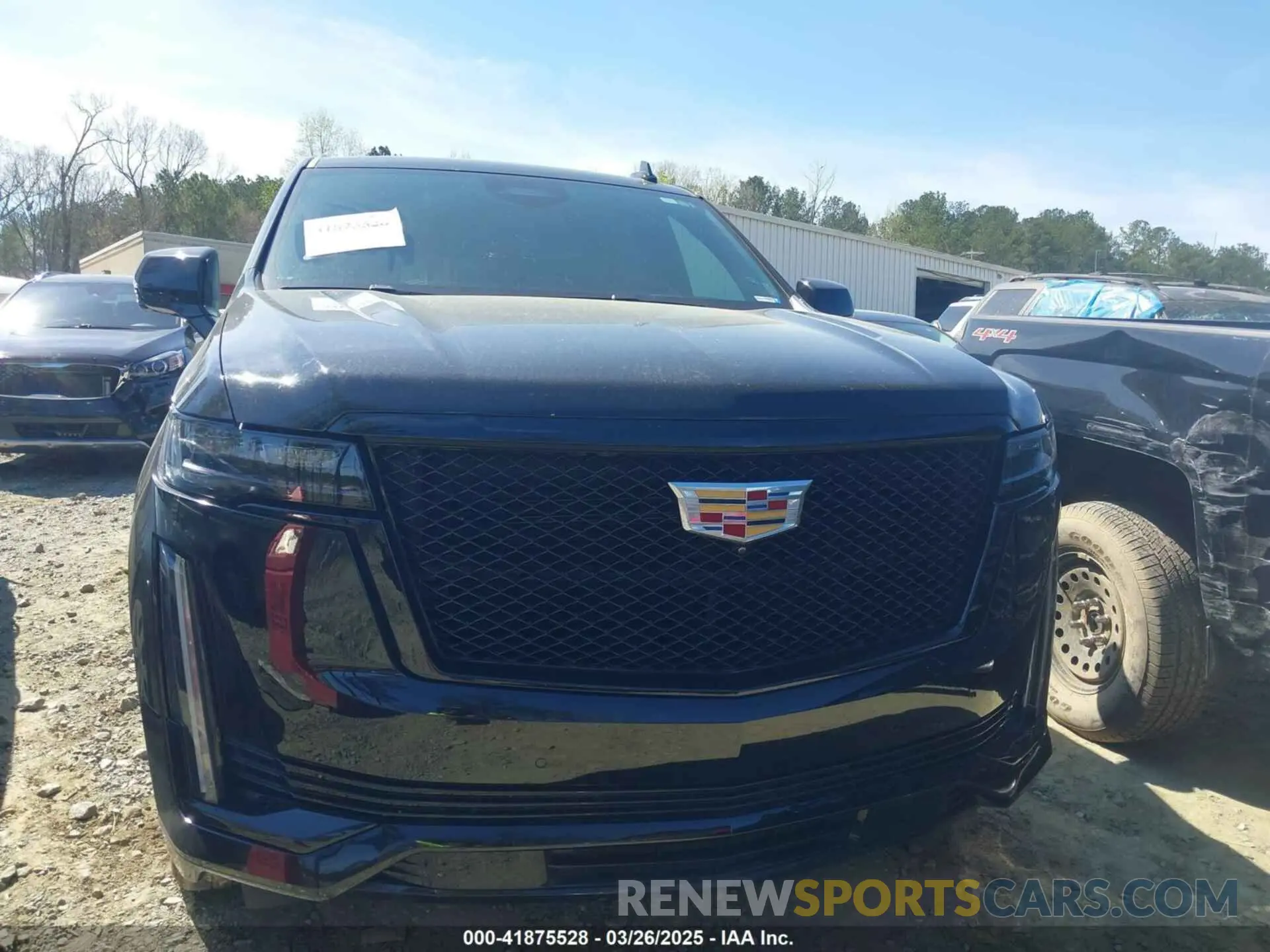 6 fotografías del automóvil dañado 1GYS4NKL9PR320239 CADILLAC ESCALADE ESV 2023
