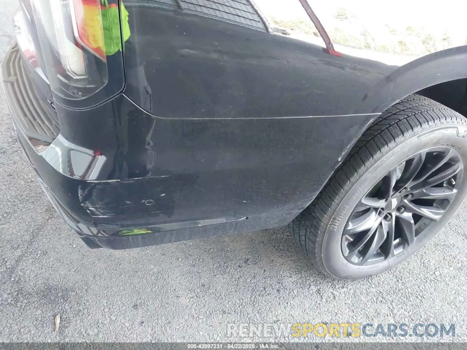 6 fotografías del automóvil dañado 1GYS4RKL8PR219829 CADILLAC ESCALADE ESV 2023
