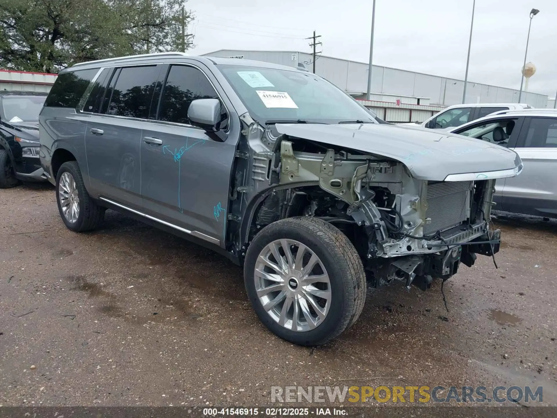 1 fotografías del automóvil dañado 1GYS3KKL7RR218216 CADILLAC ESCALADE ESV 2024