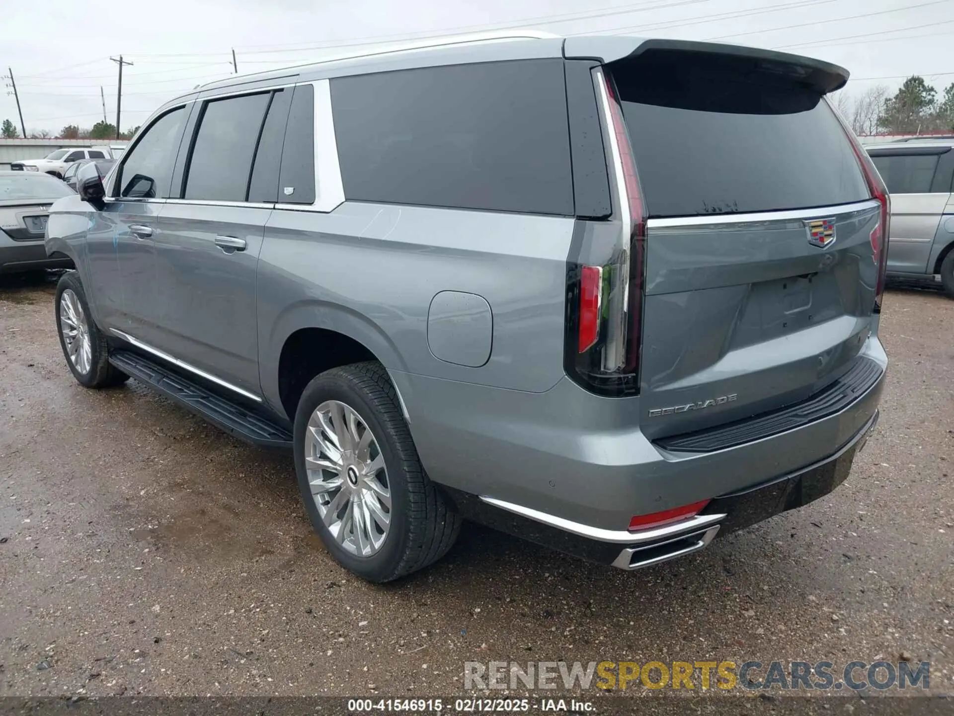 3 fotografías del automóvil dañado 1GYS3KKL7RR218216 CADILLAC ESCALADE ESV 2024