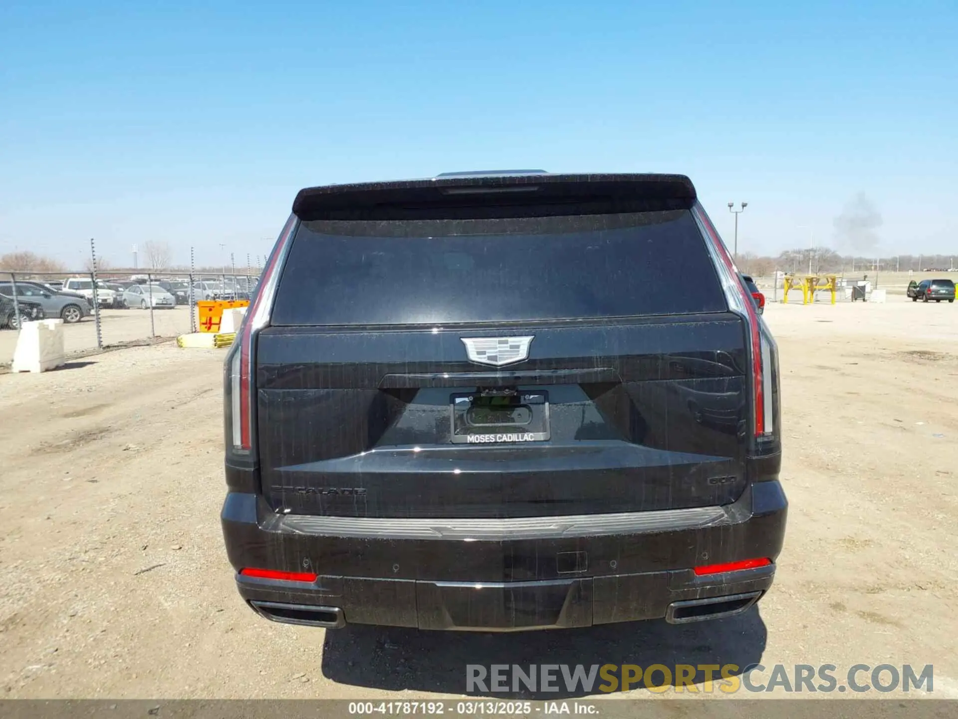 16 fotografías del automóvil dañado 1GYS9NRL7SR164542 CADILLAC ESCALADE ESV 2025