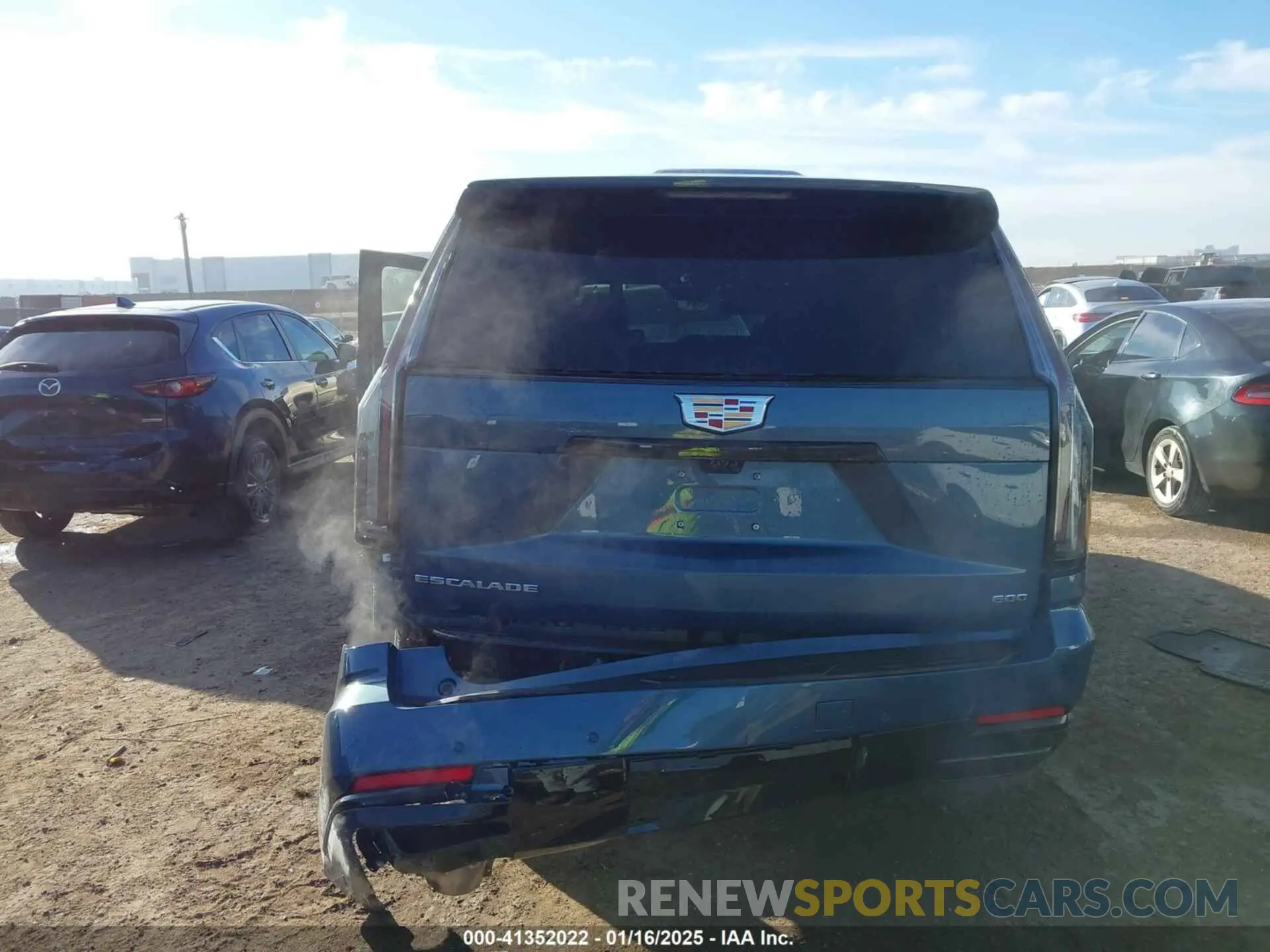 17 fotografías del automóvil dañado 1GYS9PRLXSR129201 CADILLAC ESCALADE ESV 2025
