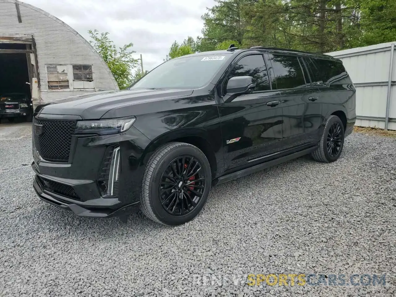 1 fotografías del automóvil dañado 1GYS4SK93PR229583 CADILLAC ESCALADE V 2023