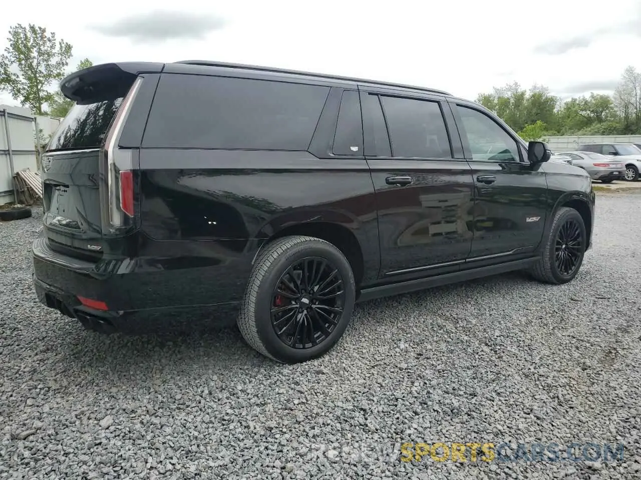 3 fotografías del automóvil dañado 1GYS4SK93PR229583 CADILLAC ESCALADE V 2023