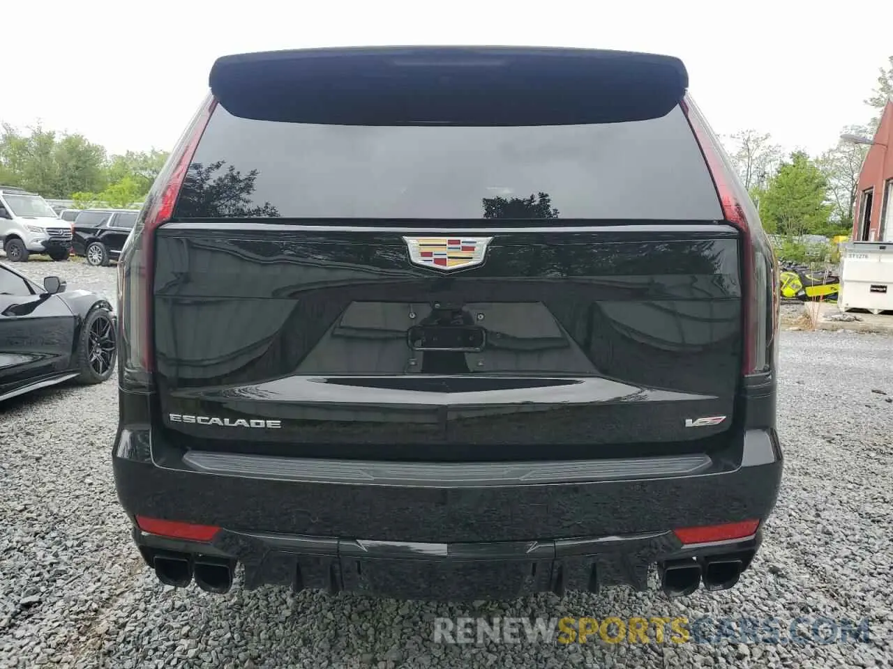 6 fotografías del automóvil dañado 1GYS4SK93PR229583 CADILLAC ESCALADE V 2023