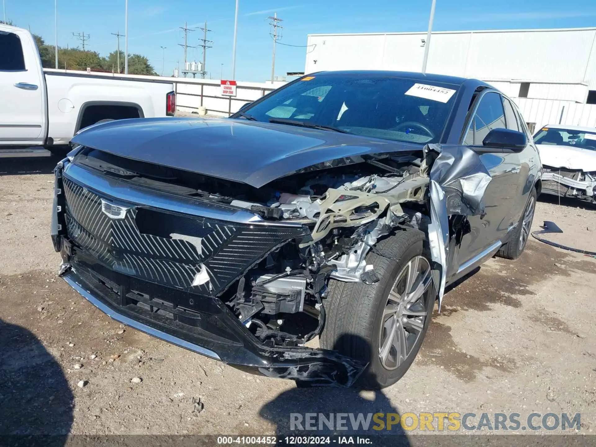 6 fotografías del automóvil dañado 1GYKPMRK4PZ001099 CADILLAC LYRIQ 2023