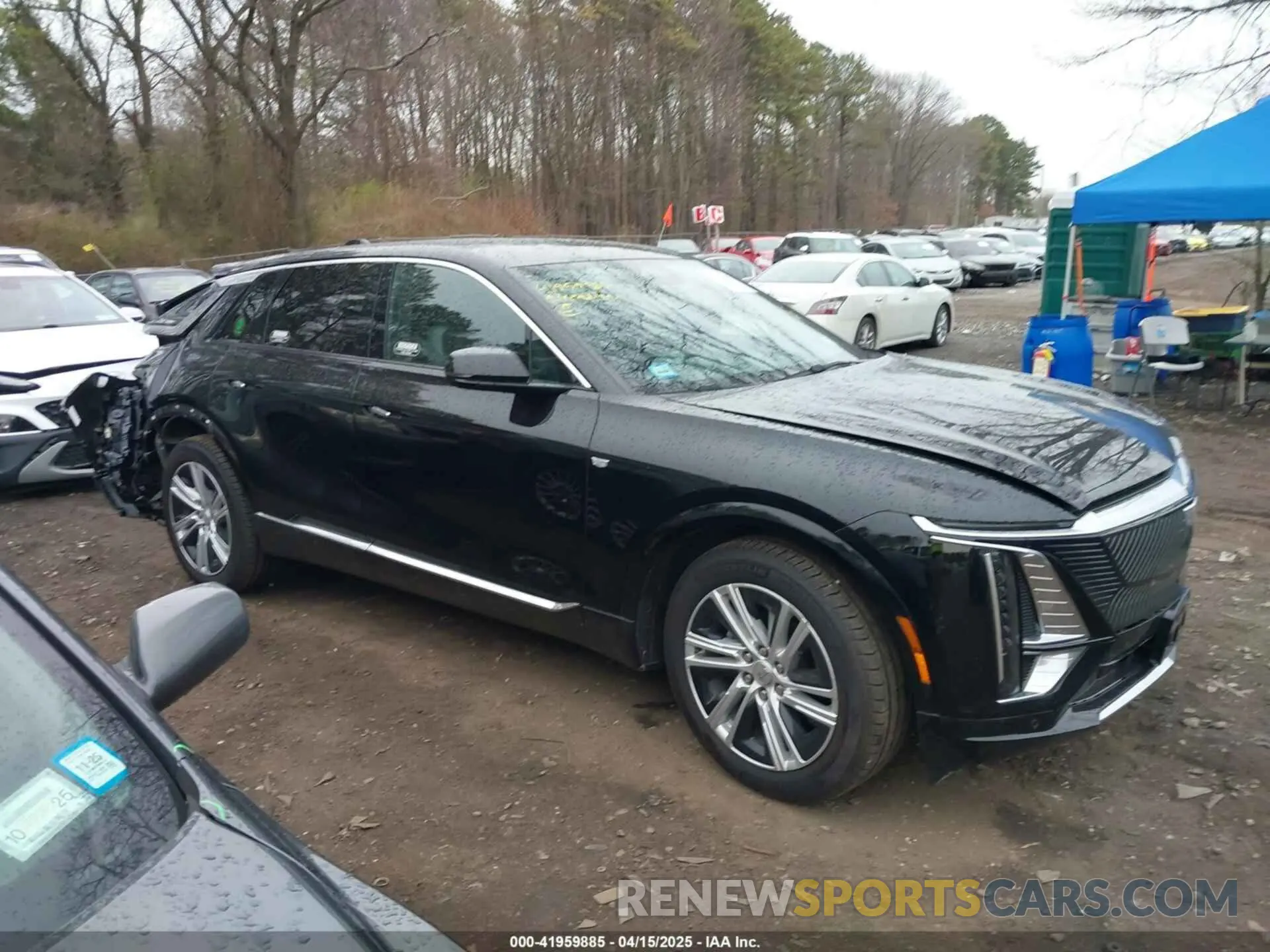 13 fotografías del automóvil dañado 1GYKPMRK3RZ128543 CADILLAC LYRIQ 2024