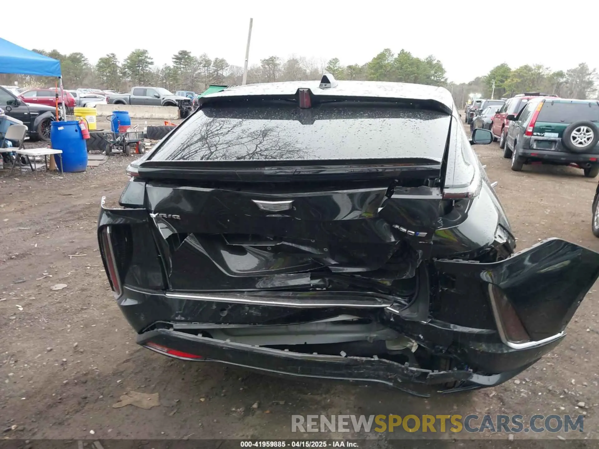 16 fotografías del automóvil dañado 1GYKPMRK3RZ128543 CADILLAC LYRIQ 2024