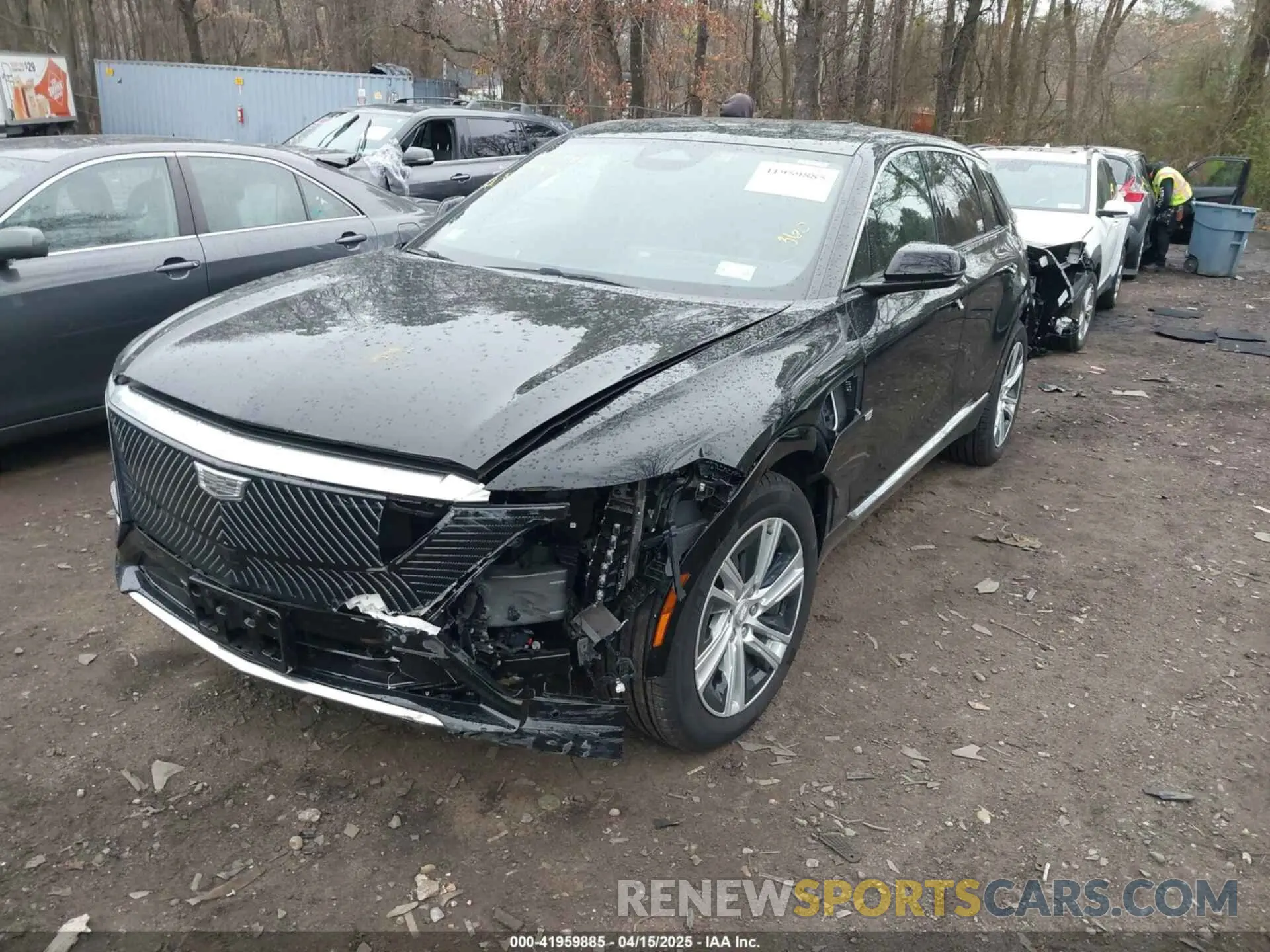 6 fotografías del automóvil dañado 1GYKPMRK3RZ128543 CADILLAC LYRIQ 2024