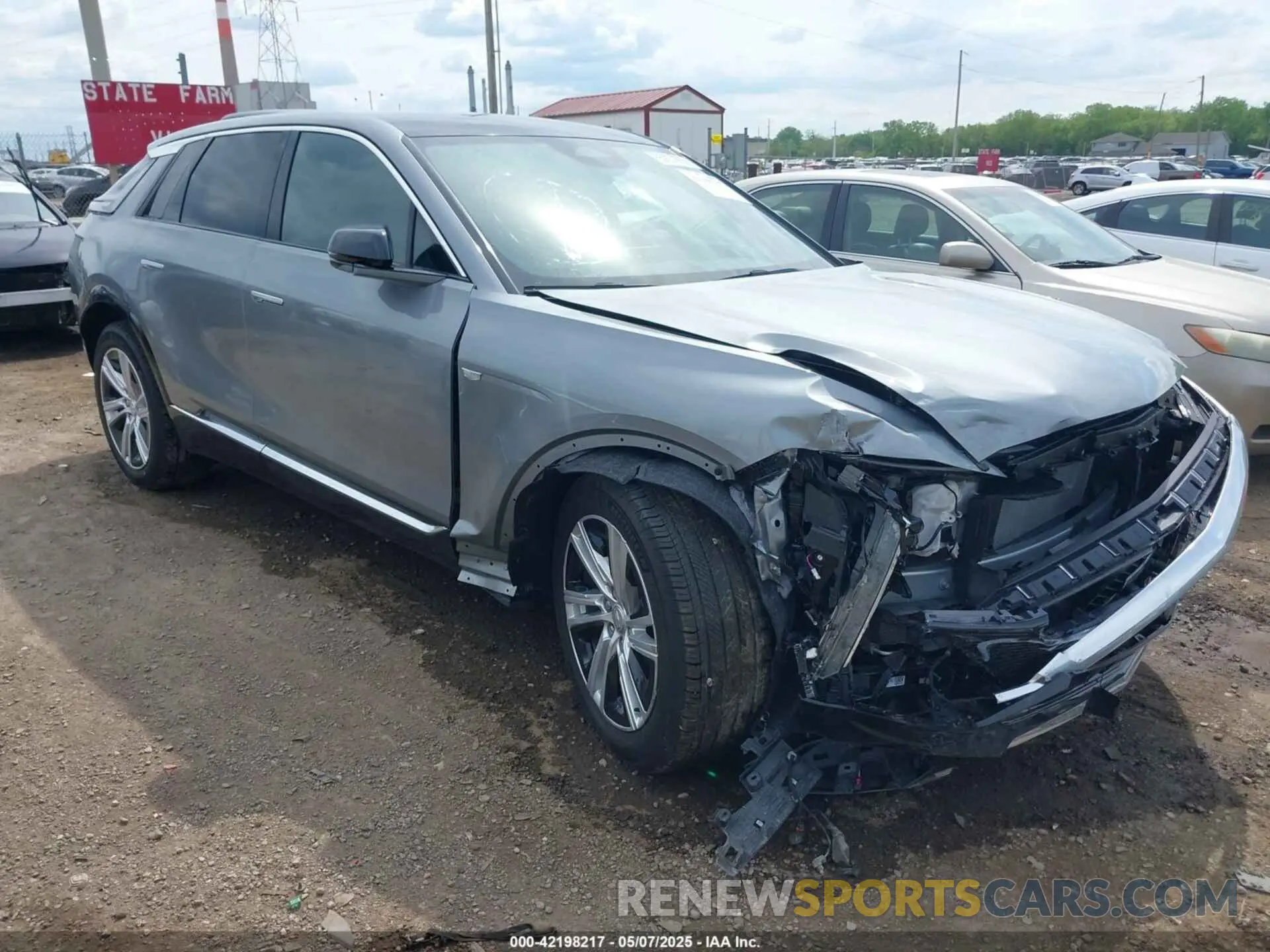 1 fotografías del automóvil dañado 1GYKPMRK4RZ129930 CADILLAC LYRIQ 2024