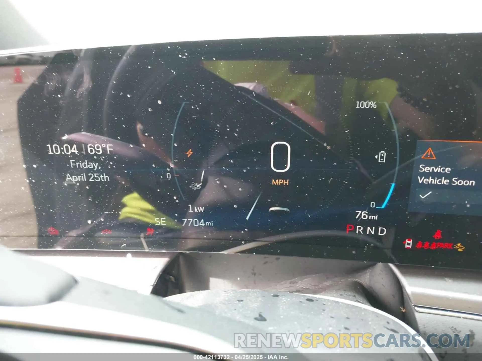 7 fotografías del automóvil dañado 1GYKPMRLXRZ141816 CADILLAC LYRIQ 2024