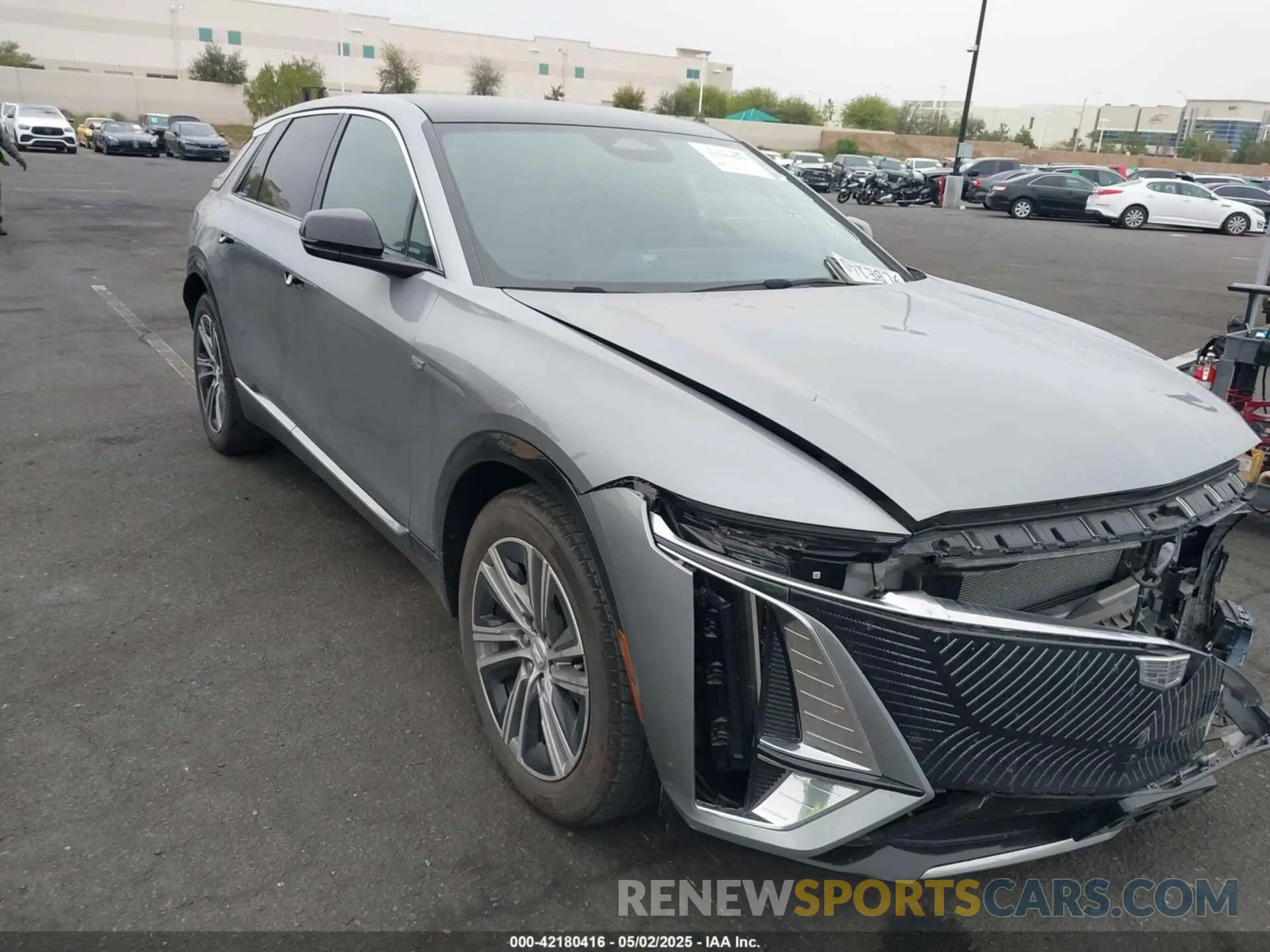 1 fotografías del automóvil dañado 1GYKPPRK1RZ109216 CADILLAC LYRIQ 2024