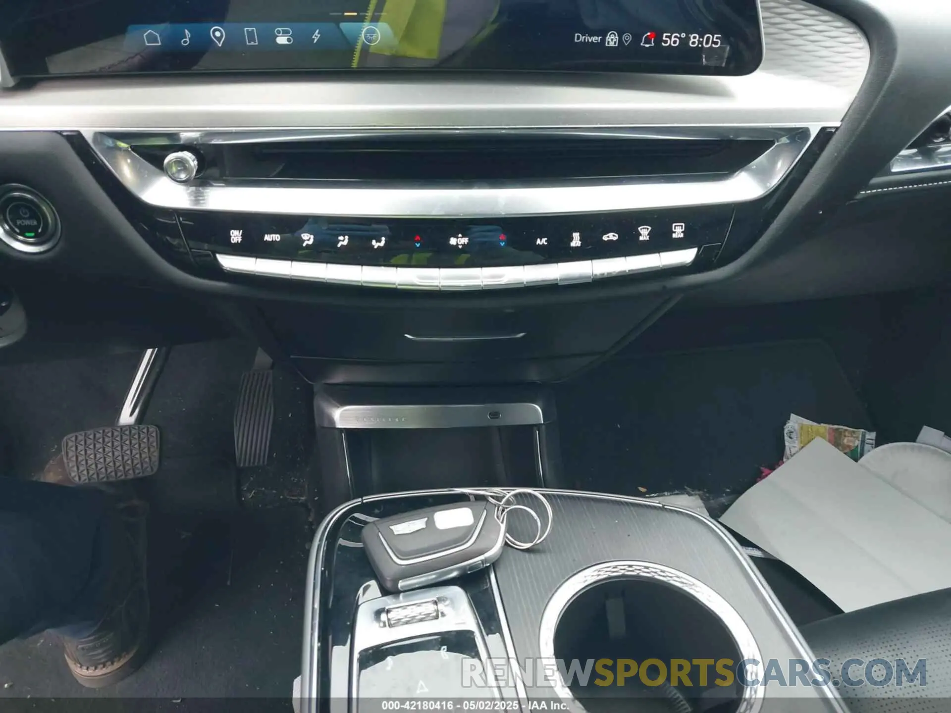 11 fotografías del automóvil dañado 1GYKPPRK1RZ109216 CADILLAC LYRIQ 2024