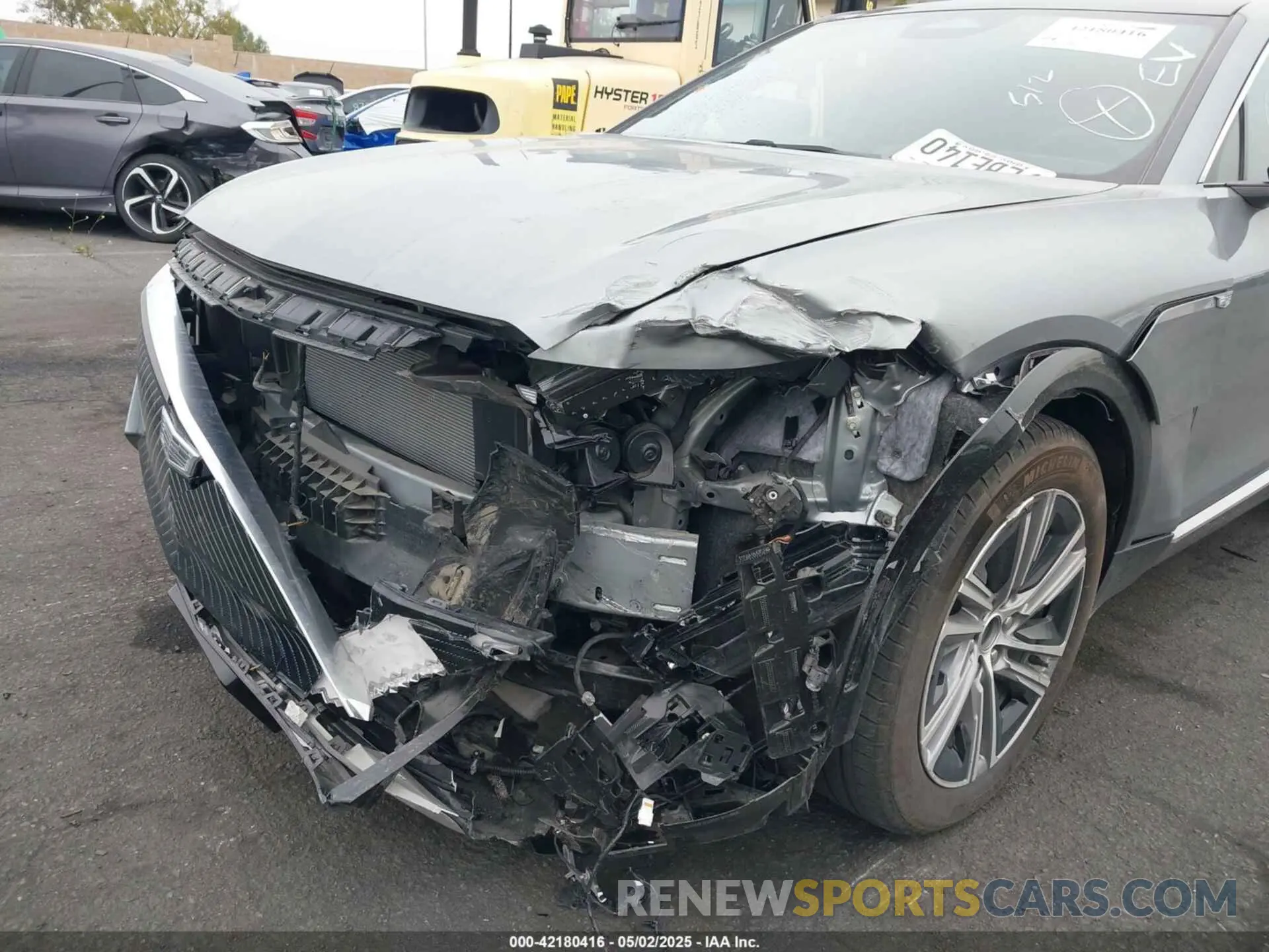 6 fotografías del automóvil dañado 1GYKPPRK1RZ109216 CADILLAC LYRIQ 2024