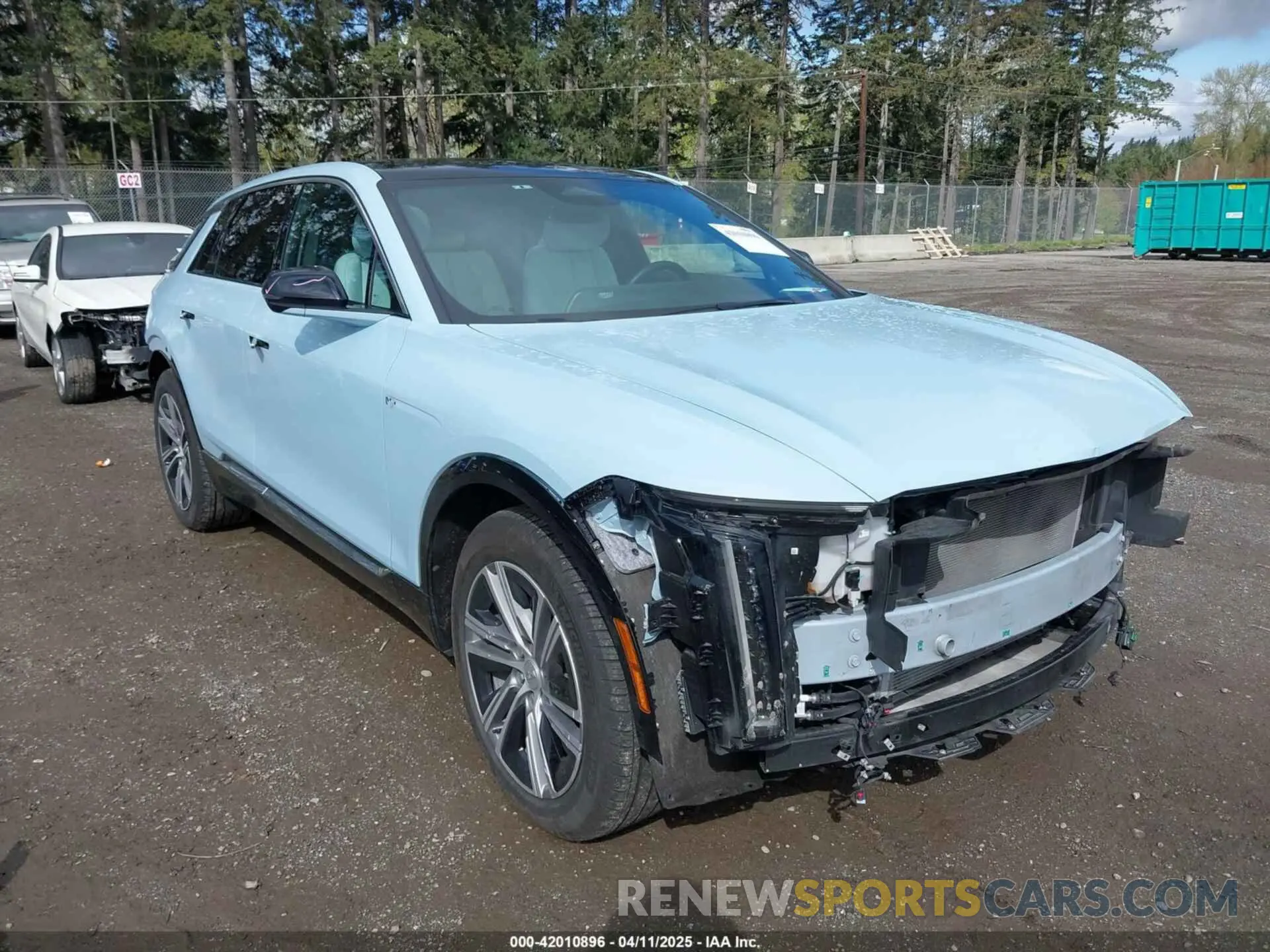 1 fotografías del automóvil dañado 1GYKPPRL2RZ103577 CADILLAC LYRIQ 2024