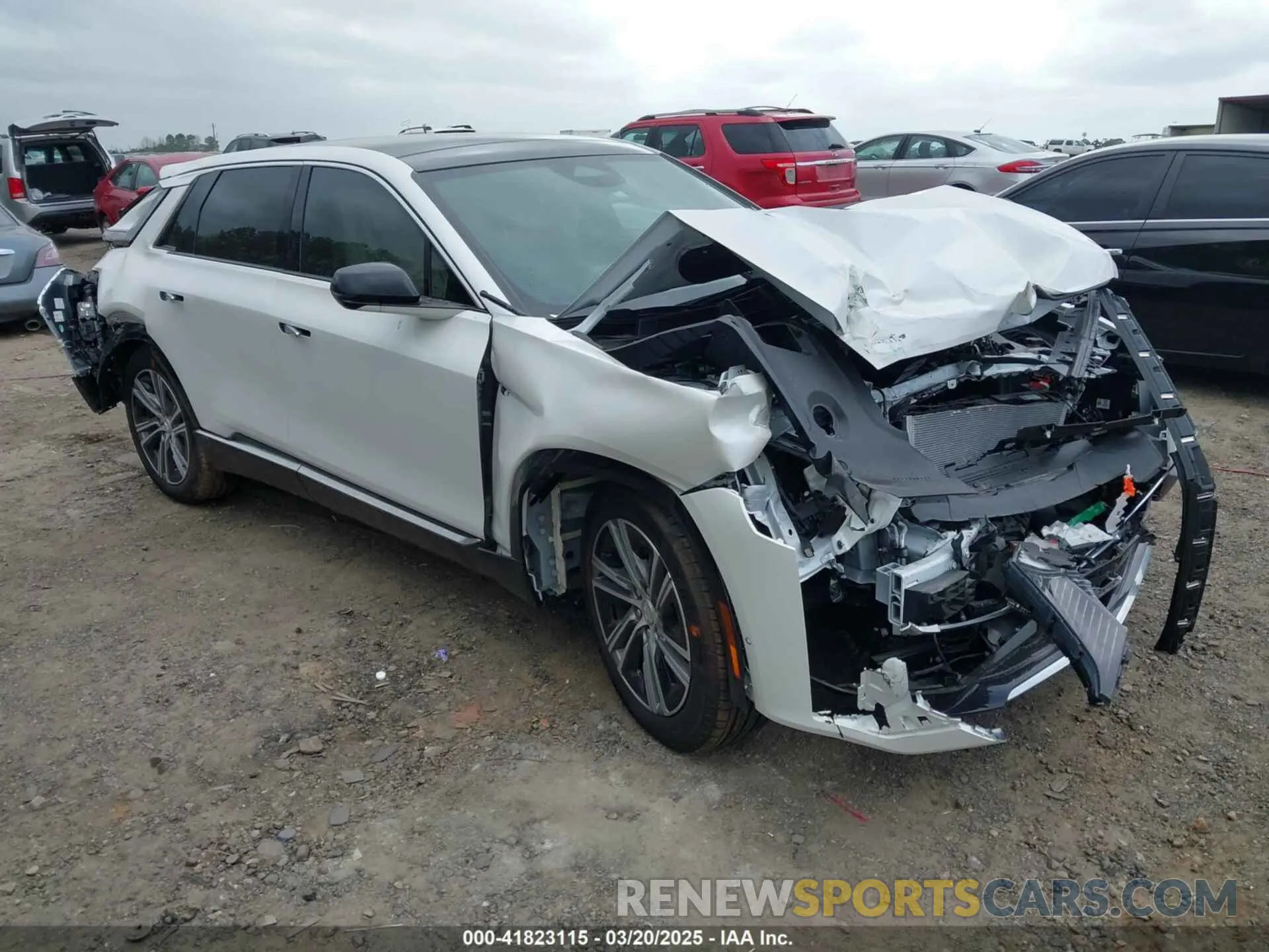 1 fotografías del automóvil dañado 1GYKPRRK7RZ116943 CADILLAC LYRIQ 2024