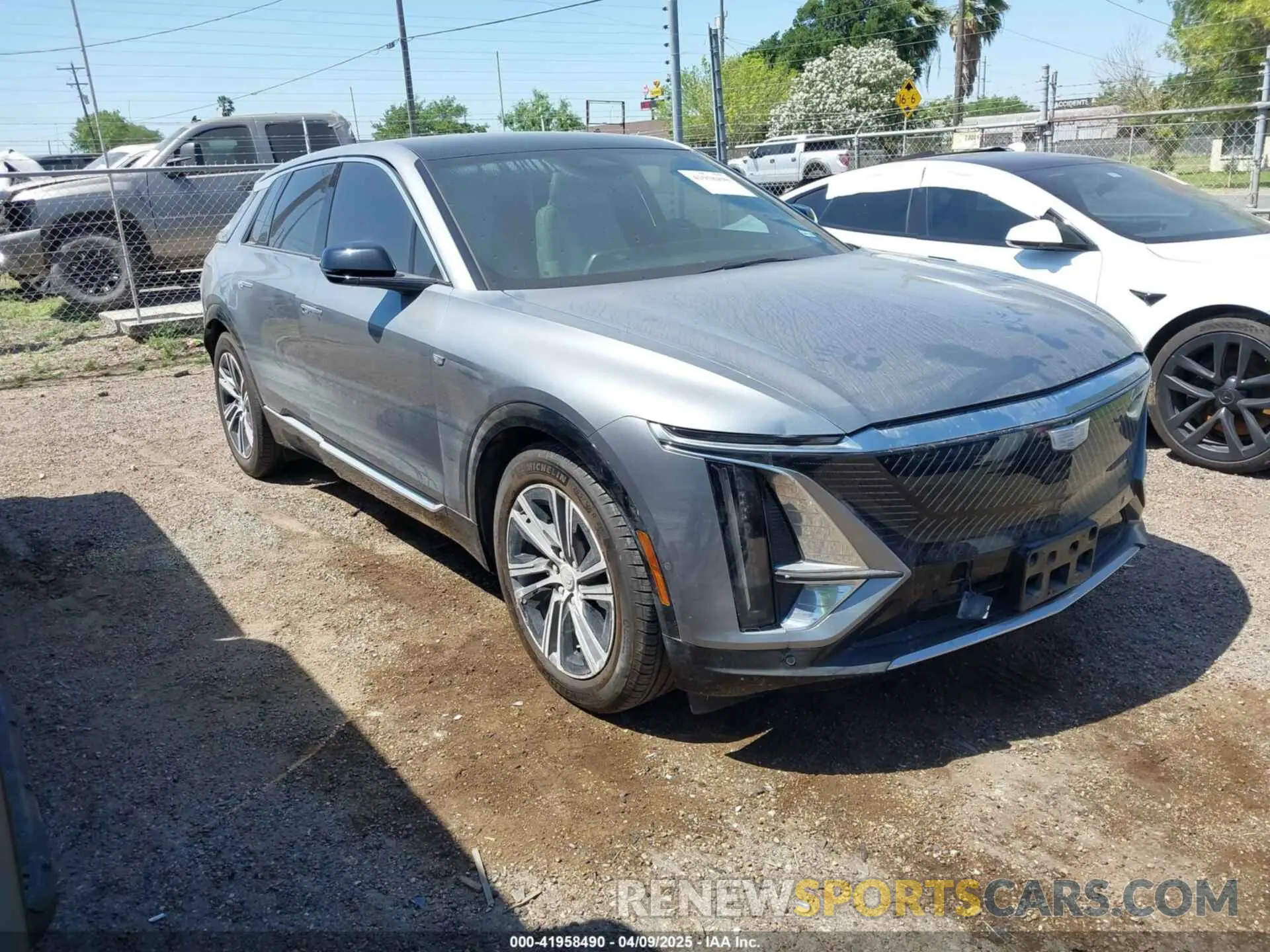 1 fotografías del automóvil dañado 1GYKPRRK7RZ122838 CADILLAC LYRIQ 2024