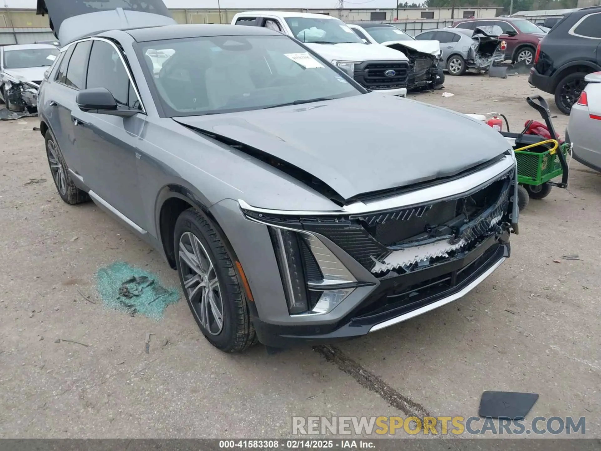 1 fotografías del automóvil dañado 1GYKPRRK9RZ105958 CADILLAC LYRIQ 2024