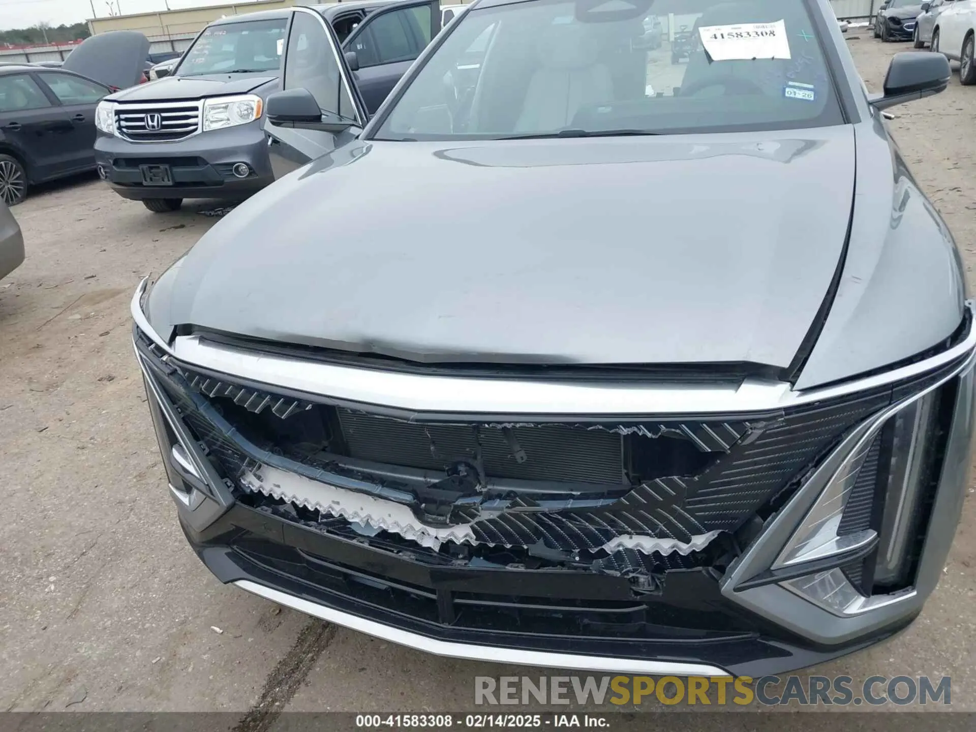 11 fotografías del automóvil dañado 1GYKPRRK9RZ105958 CADILLAC LYRIQ 2024