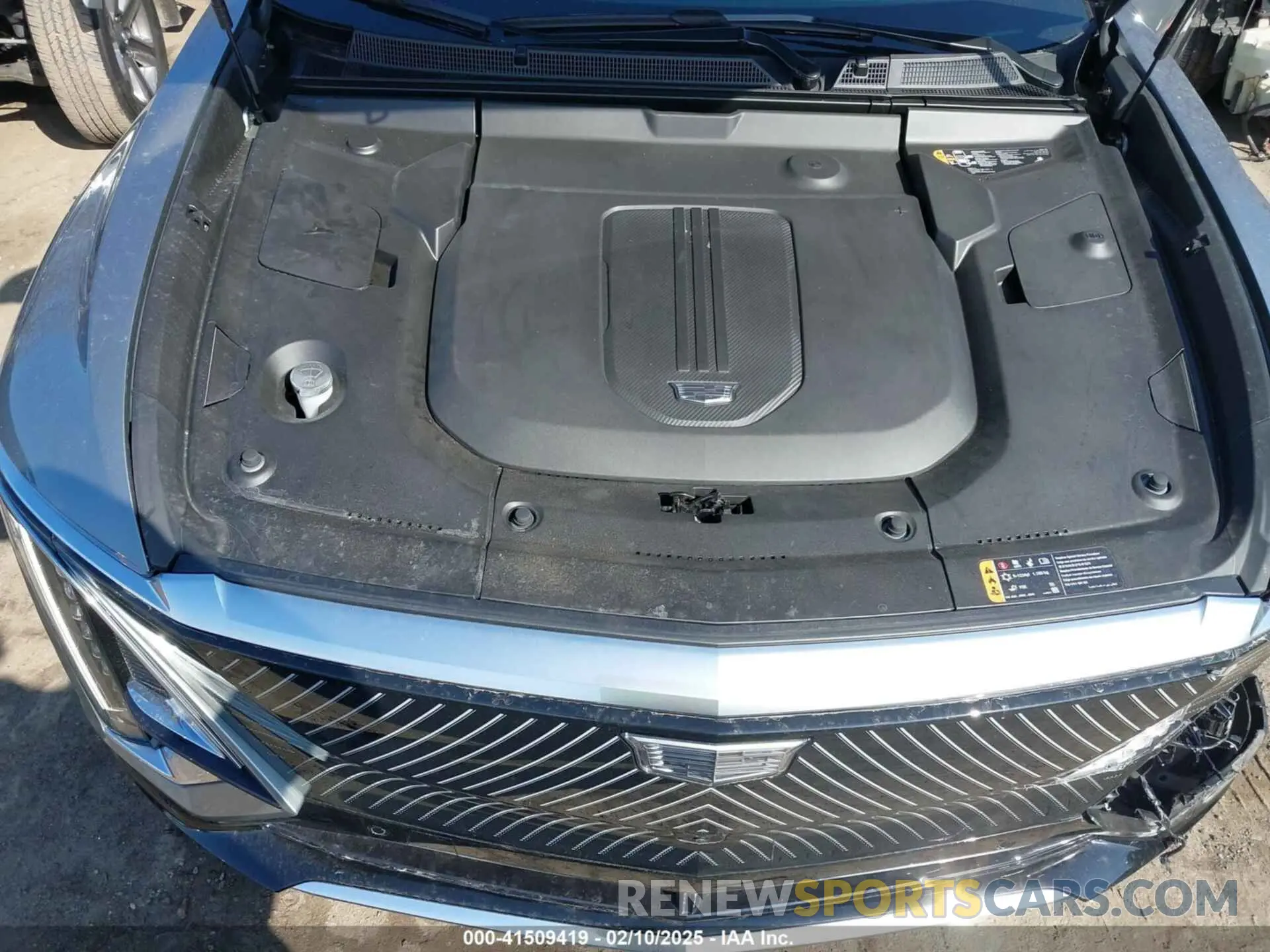 10 fotografías del automóvil dañado 1GYKPSRL3RZ107978 CADILLAC LYRIQ 2024