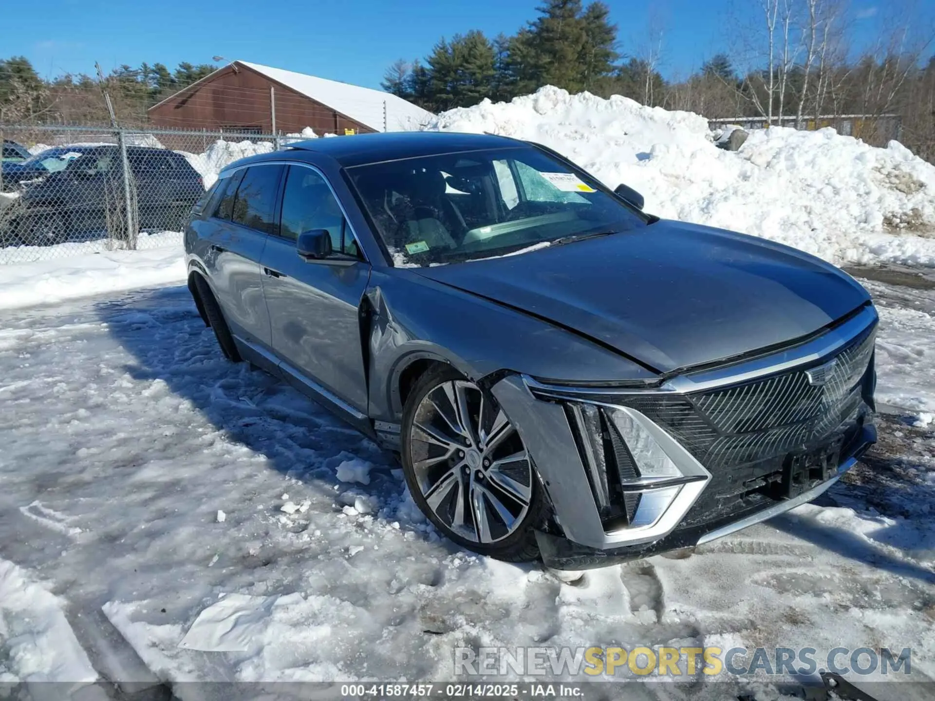 1 fotografías del automóvil dañado 1GYKPSRL3RZ122559 CADILLAC LYRIQ 2024
