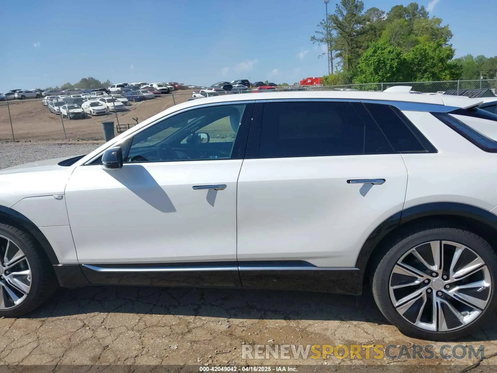 14 fotografías del automóvil dañado 1GYKPSRL9RZ141942 CADILLAC LYRIQ 2024