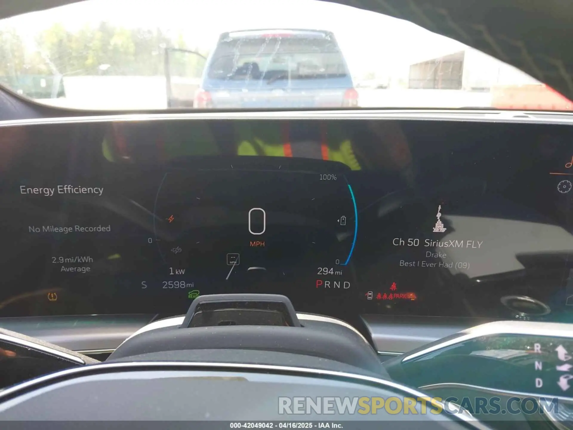7 fotografías del automóvil dañado 1GYKPSRL9RZ141942 CADILLAC LYRIQ 2024