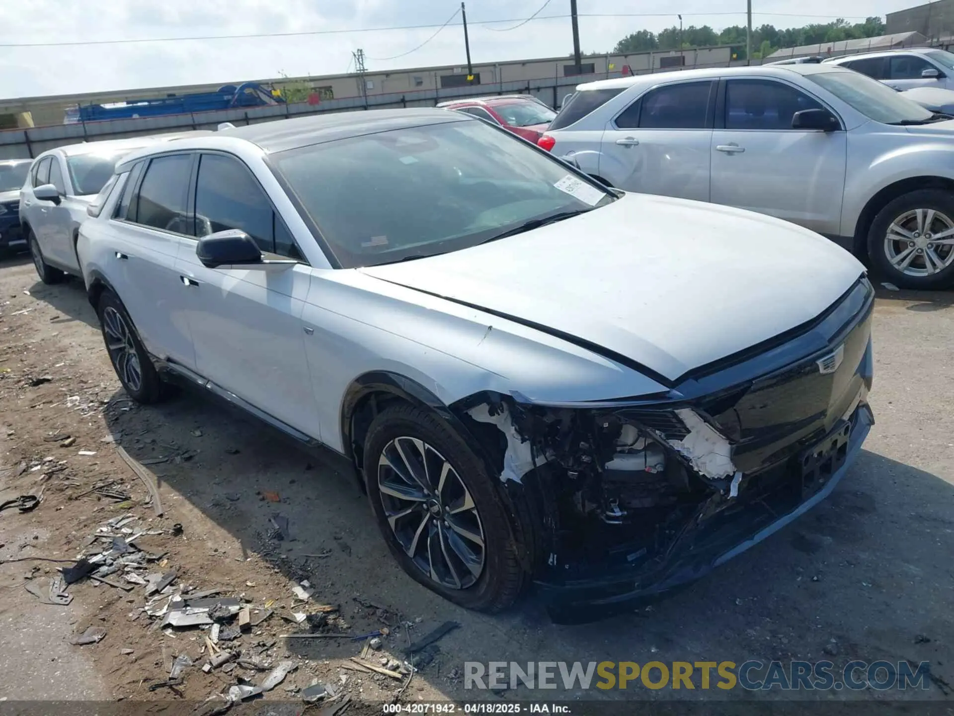 1 fotografías del automóvil dañado 1GYKPTRL5RZ142981 CADILLAC LYRIQ 2024
