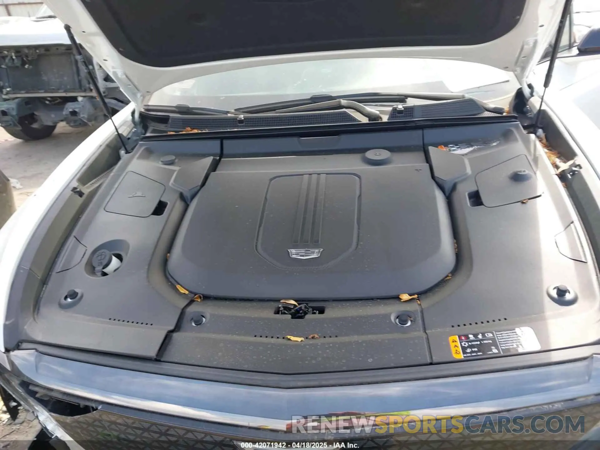 10 fotografías del automóvil dañado 1GYKPTRL5RZ142981 CADILLAC LYRIQ 2024