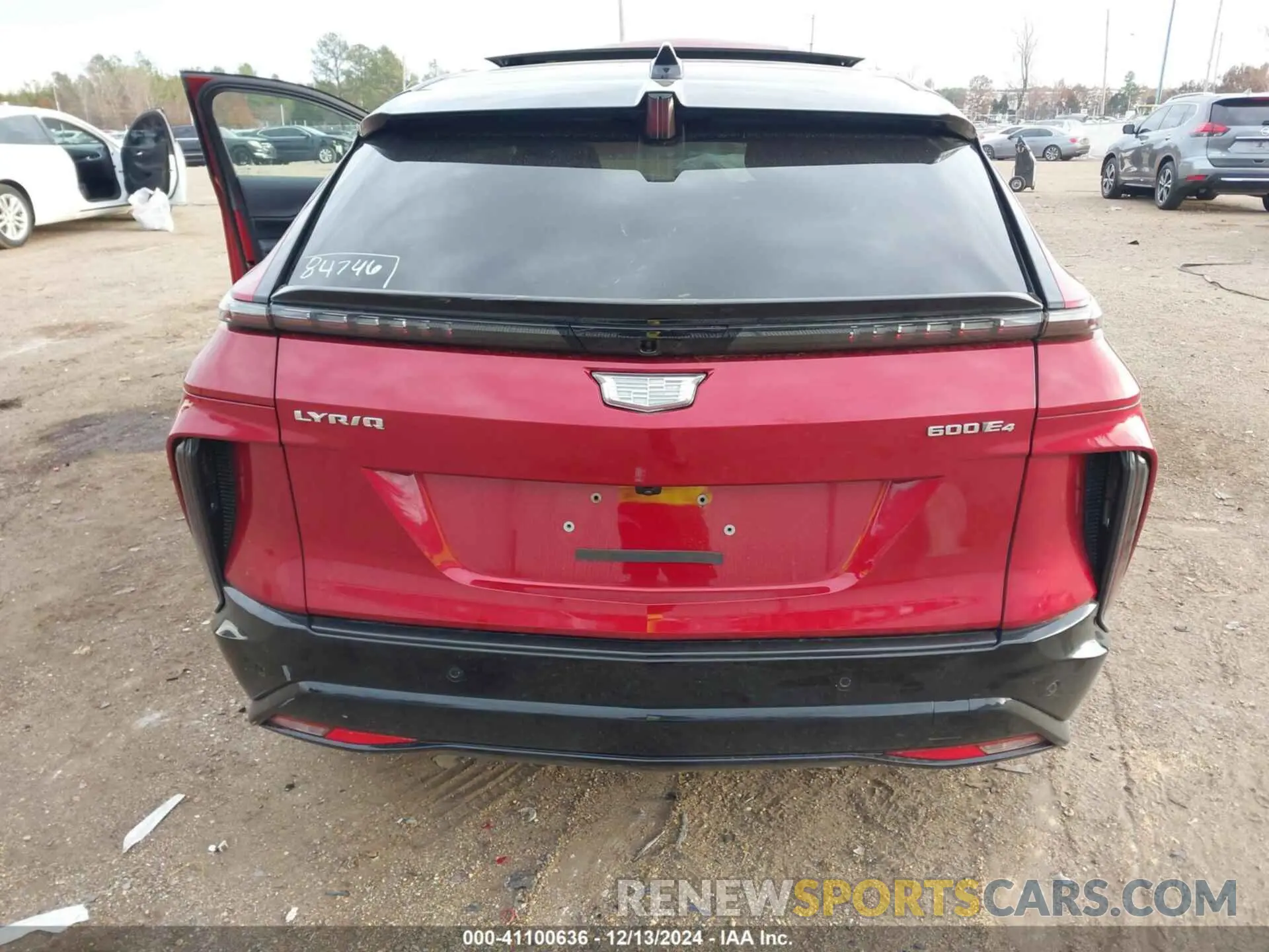 16 fotografías del automóvil dañado 1GYKPWRL2RZ136525 CADILLAC LYRIQ 2024