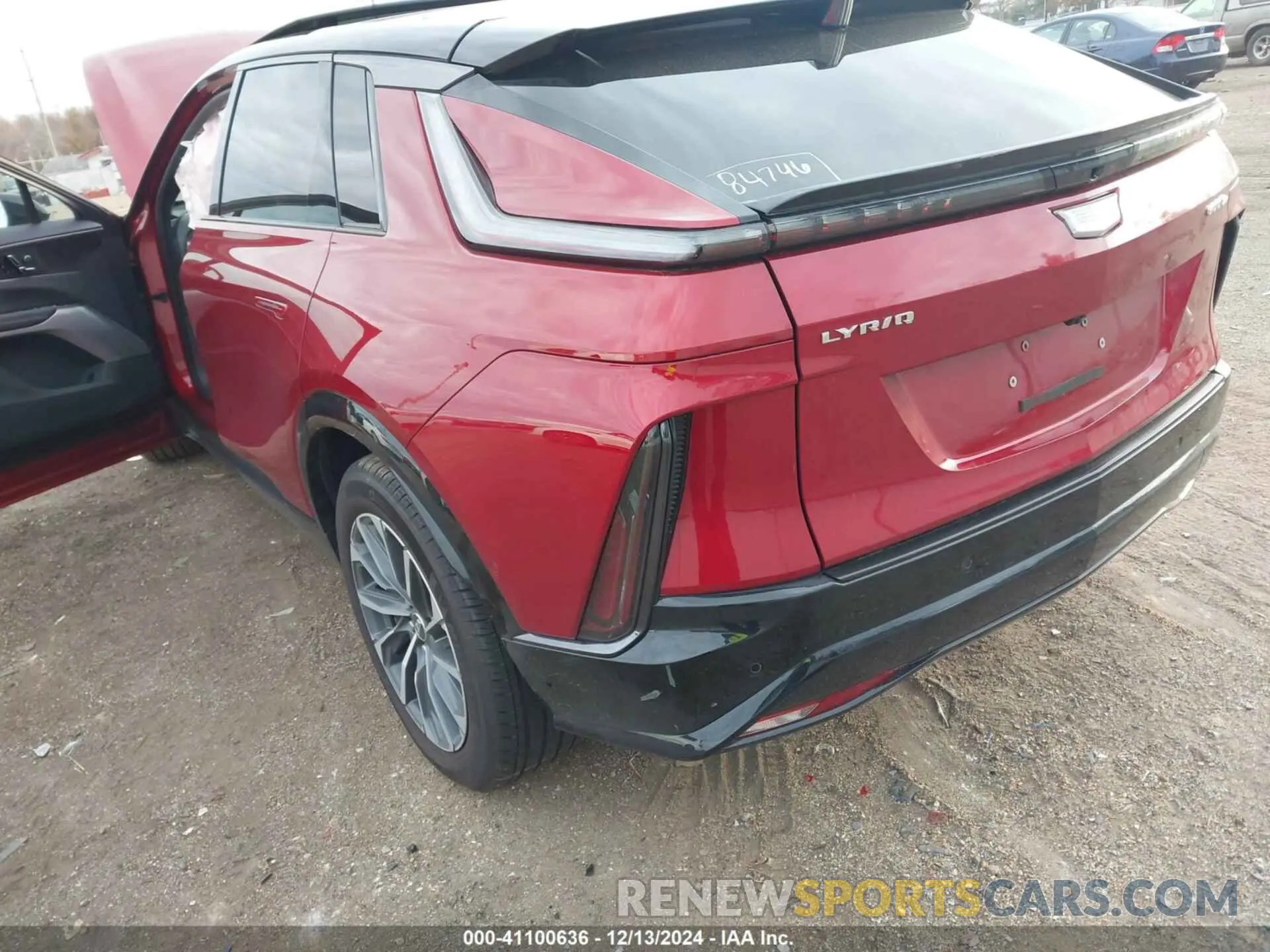 3 fotografías del automóvil dañado 1GYKPWRL2RZ136525 CADILLAC LYRIQ 2024
