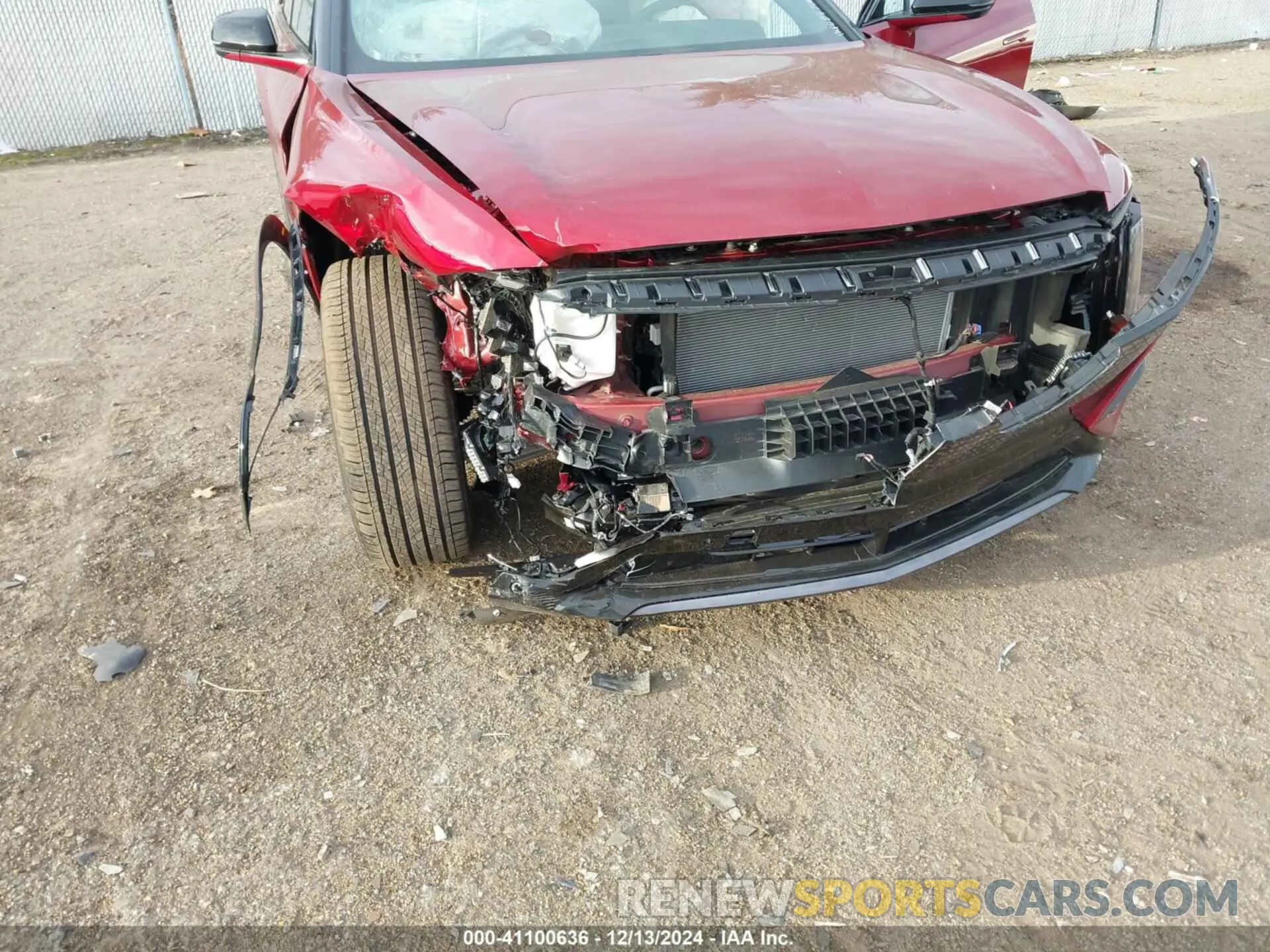 6 fotografías del automóvil dañado 1GYKPWRL2RZ136525 CADILLAC LYRIQ 2024