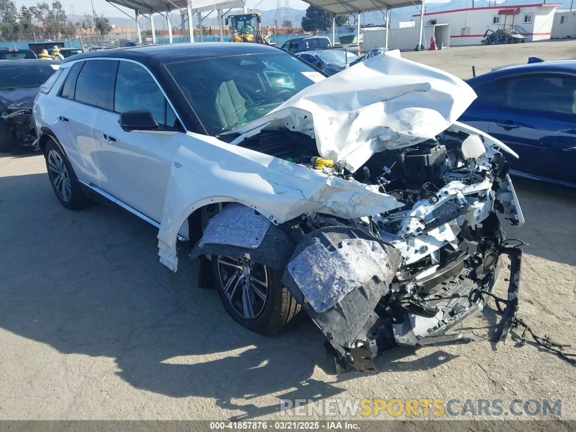 1 fotografías del automóvil dañado 1GYKPNRK4SZ301045 CADILLAC LYRIQ 2025