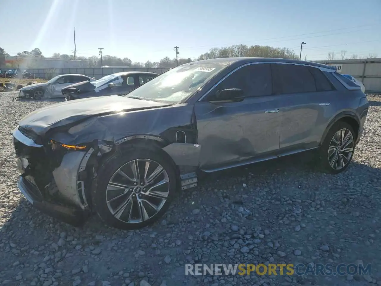 1 fotografías del automóvil dañado 1GYKPMRK0PZ001018 CADILLAC LYRIQ LUXU 2023