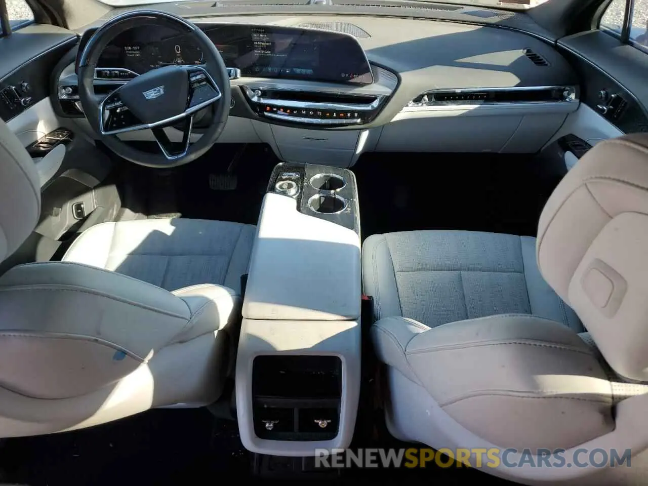 8 fotografías del automóvil dañado 1GYKPMRK0PZ001018 CADILLAC LYRIQ LUXU 2023