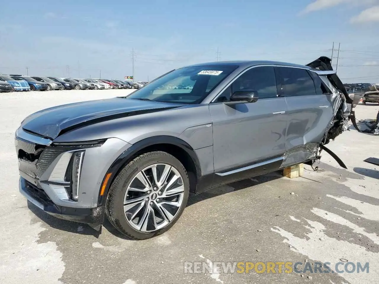 1 fotografías del automóvil dañado 1GYKPMRK3PZ001935 CADILLAC LYRIQ LUXU 2023