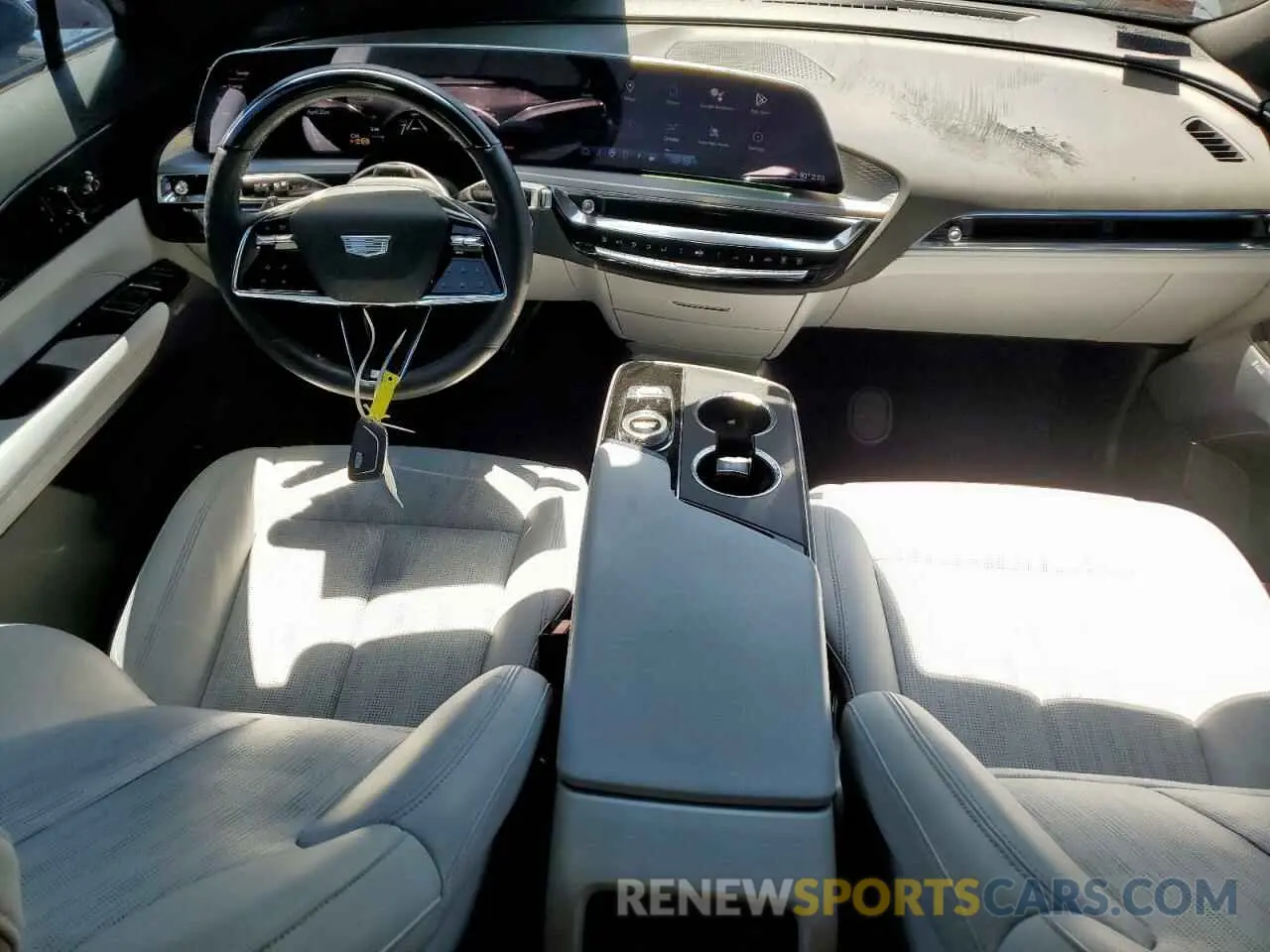 8 fotografías del automóvil dañado 1GYKPMRK3PZ001935 CADILLAC LYRIQ LUXU 2023