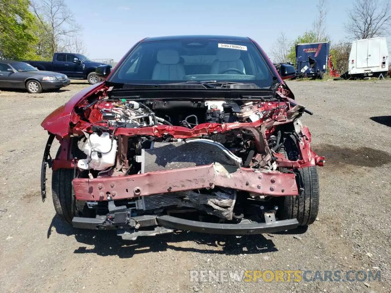 5 fotografías del automóvil dañado 1GYKPPRK0RZ111085 CADILLAC LYRIQ LUXU 2024