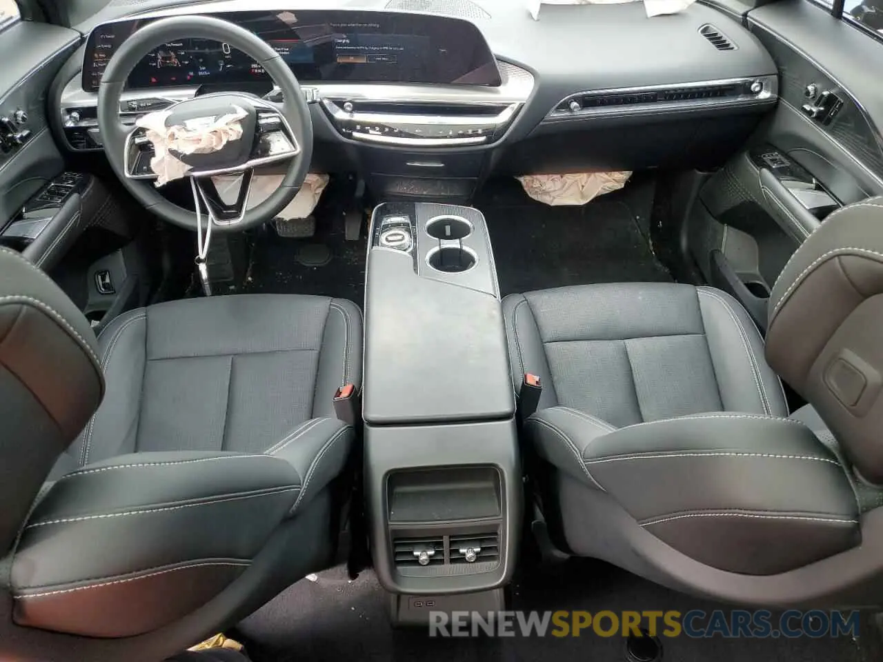 8 fotografías del automóvil dañado 1GYKPPRK1RZ137520 CADILLAC LYRIQ LUXU 2024